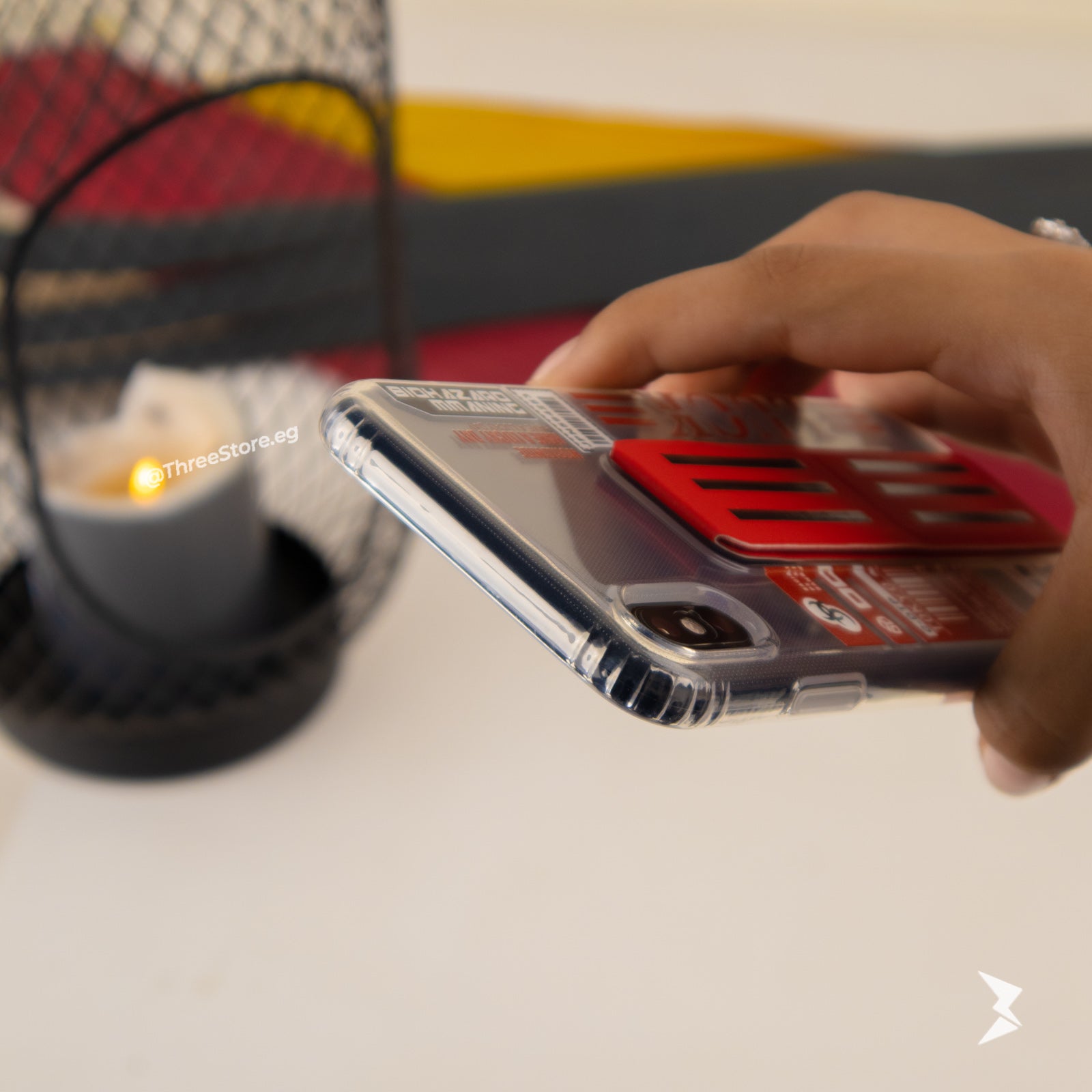 Bio Hazard Stand Case iPhone X