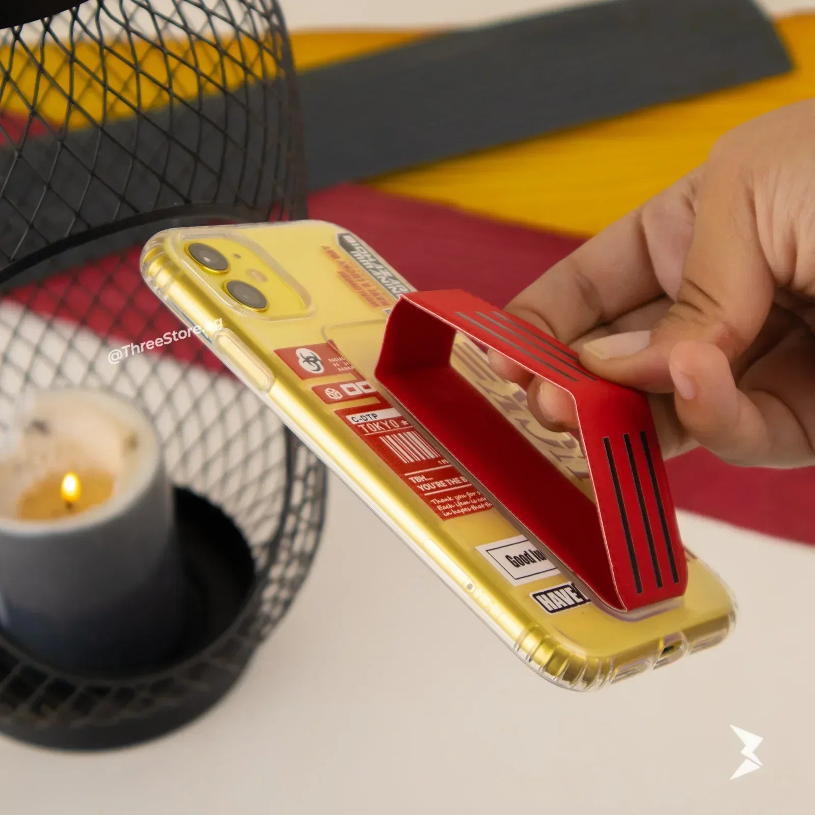Bio Hazard Stand Case iPhone 11 - Three