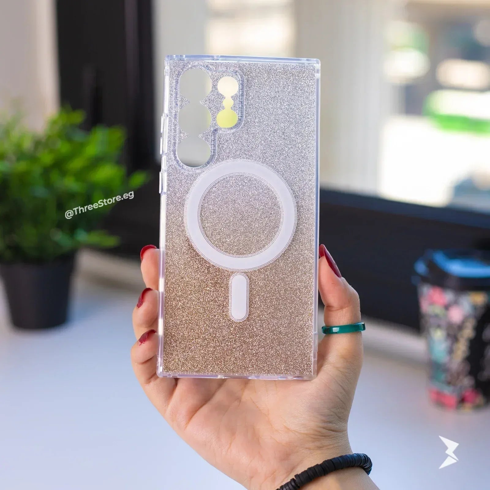Shimmer Sparkle Case Samsung S23 Ultra - Three