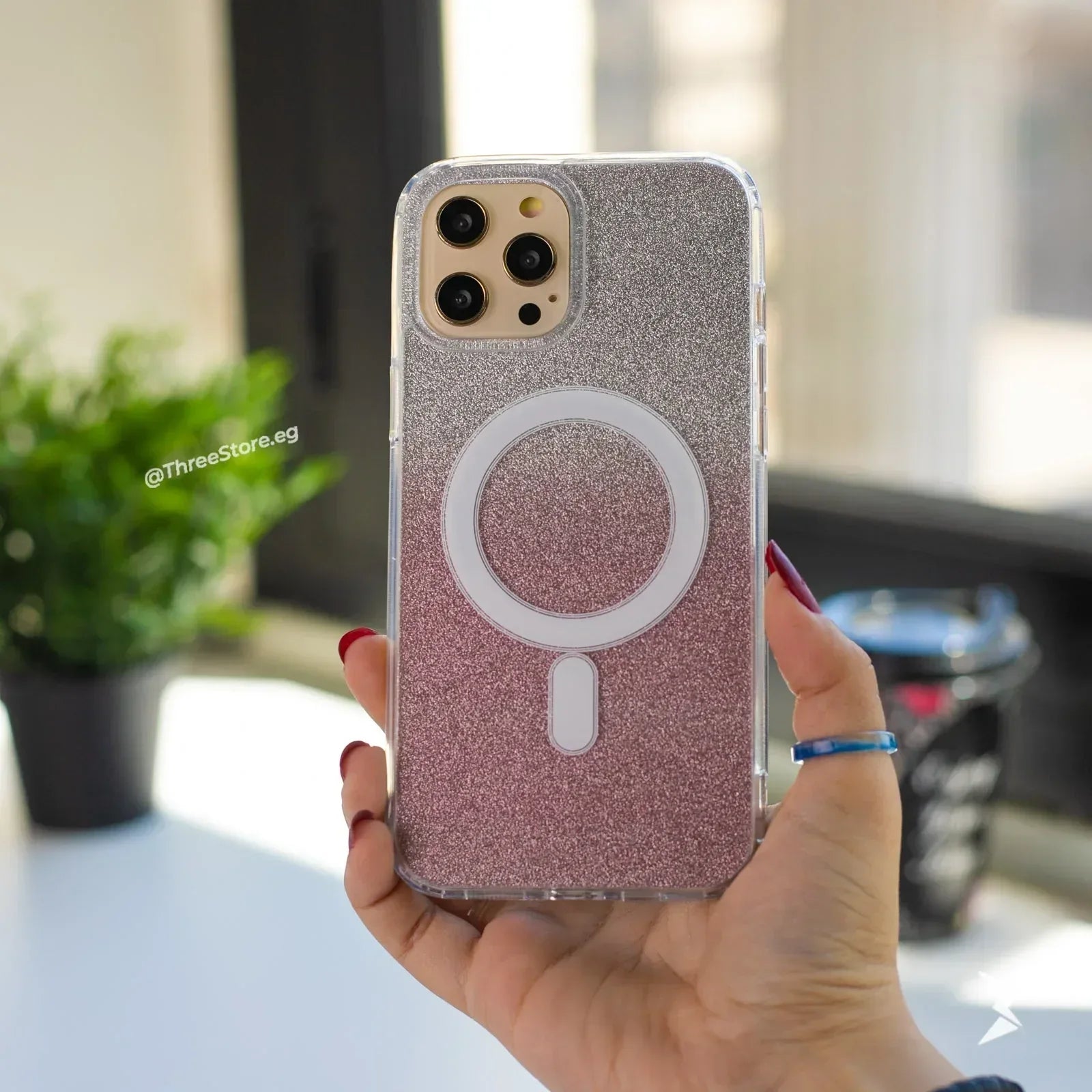 Shimmer Sparkle Case iPhone 14 Pro Max - Three
