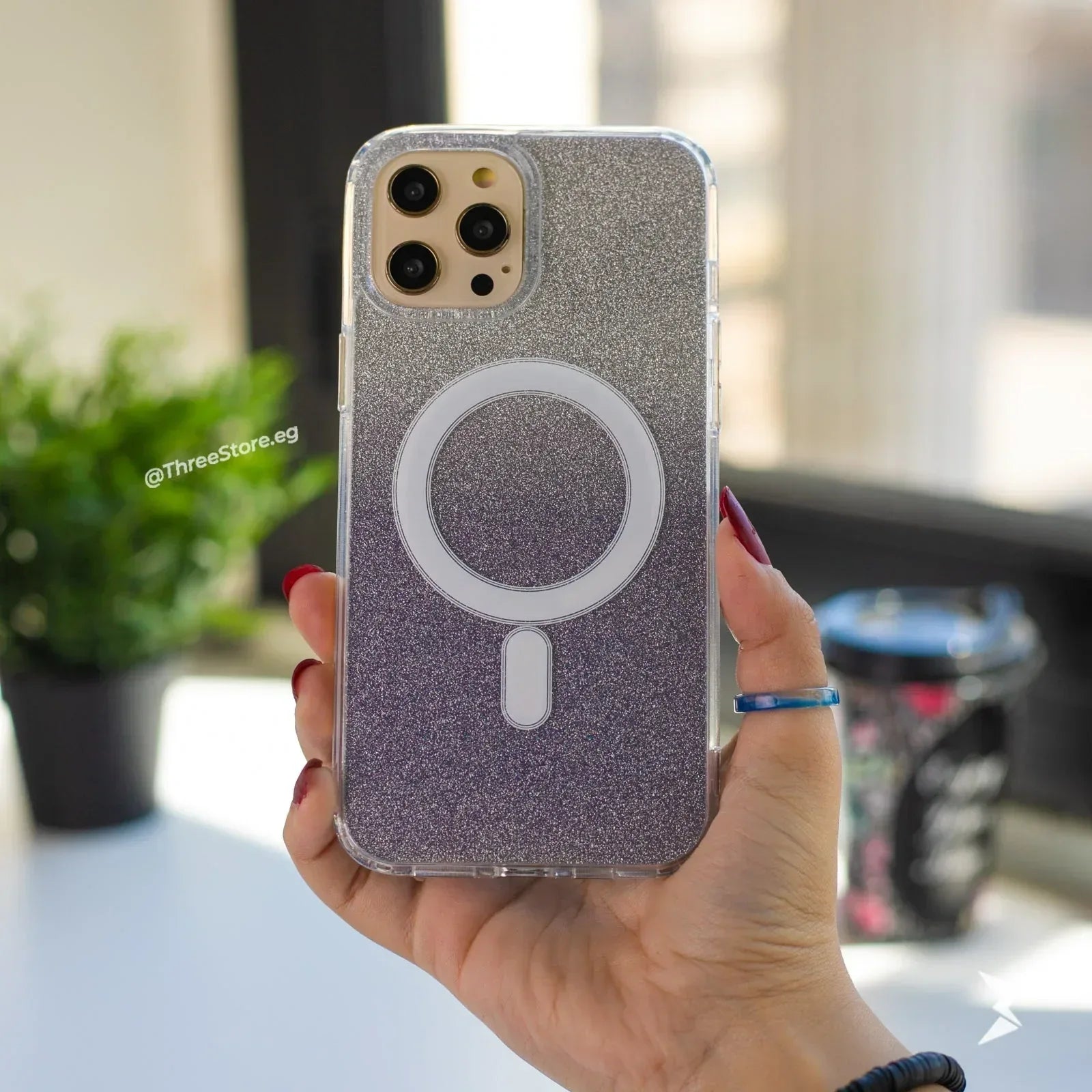 Shimmer Sparkle Case iPhone 14 Pro Max - Three