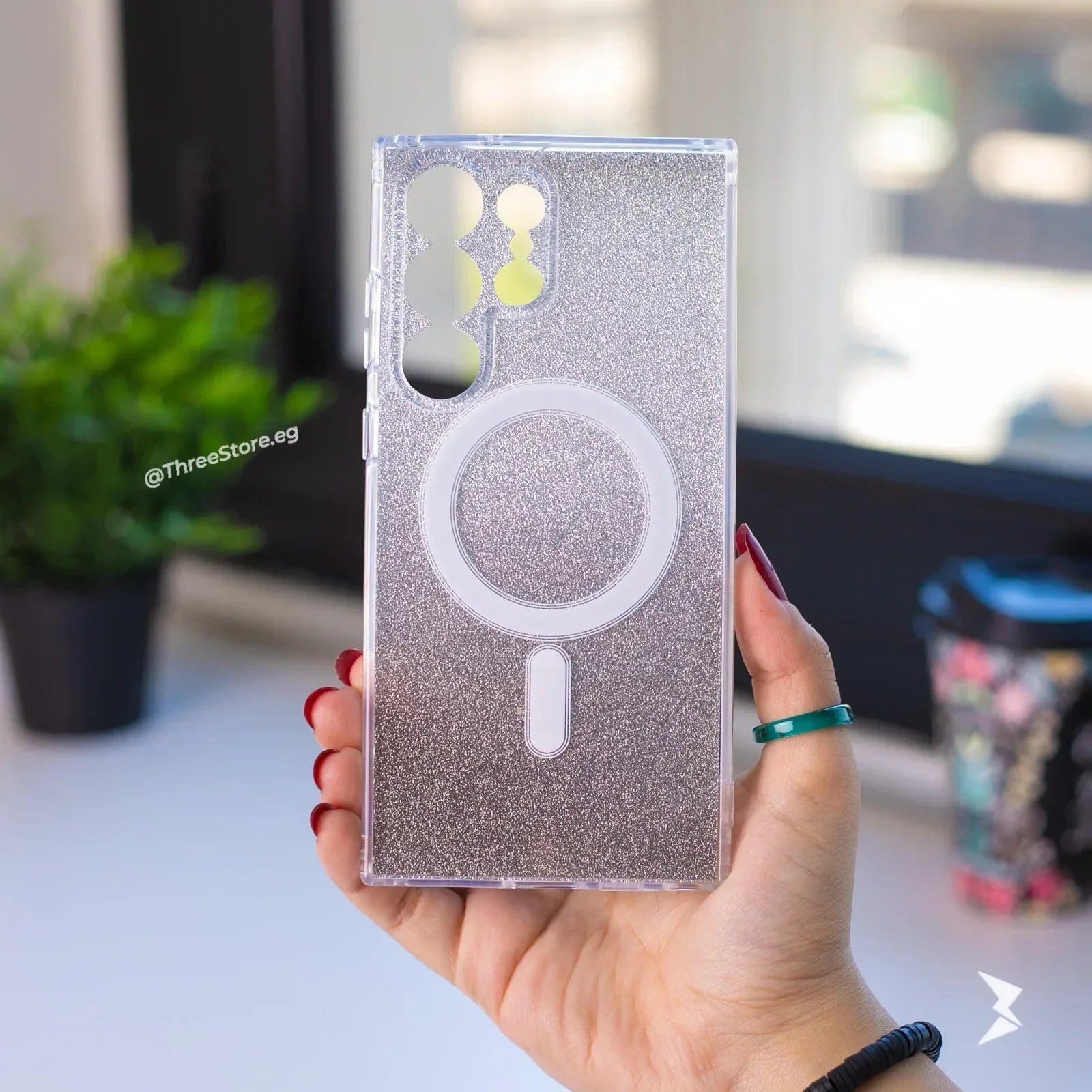 Shimmer Sparkle Case Samsung S23 Ultra - Three