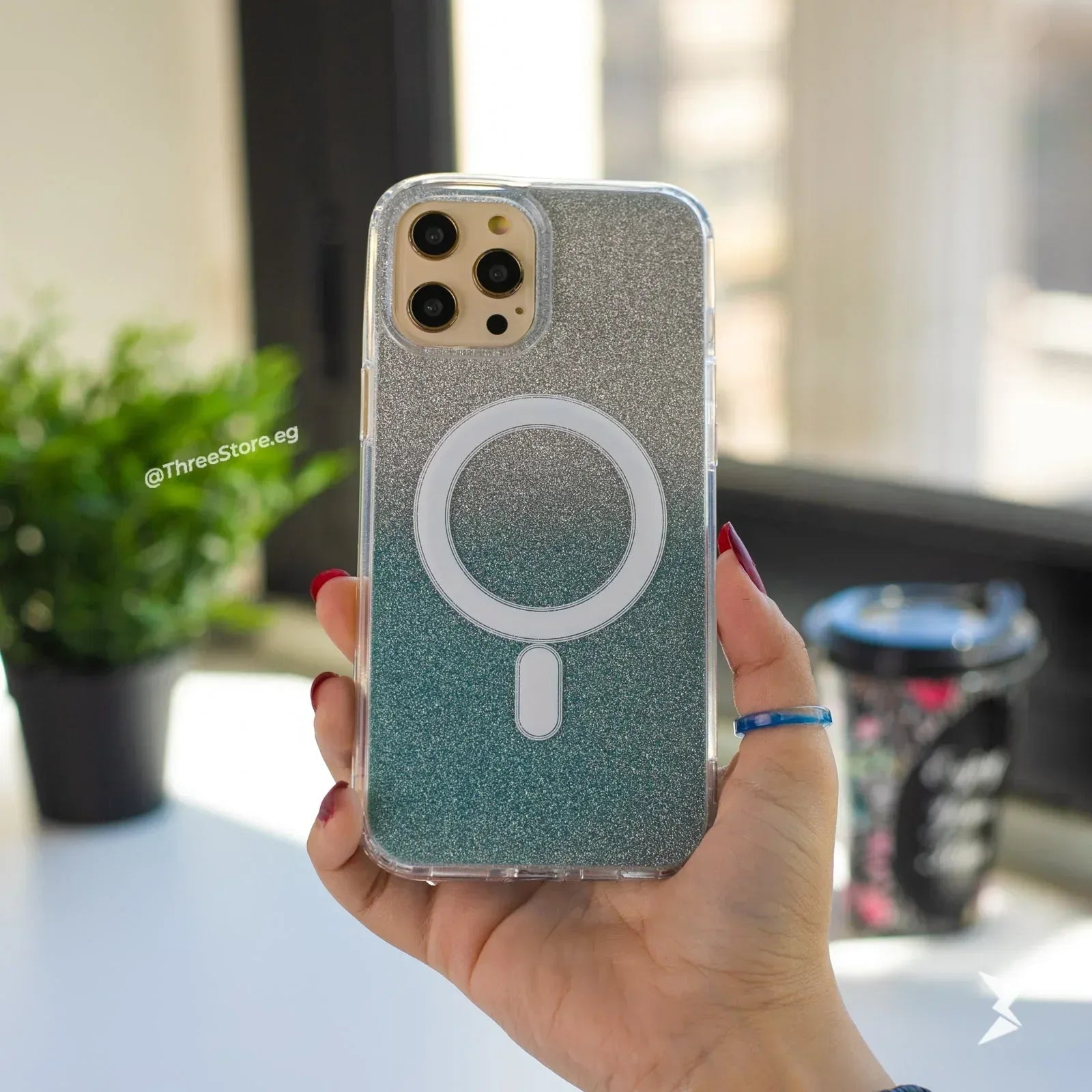 Shimmer Sparkle Case iPhone 14 Pro Max - Three