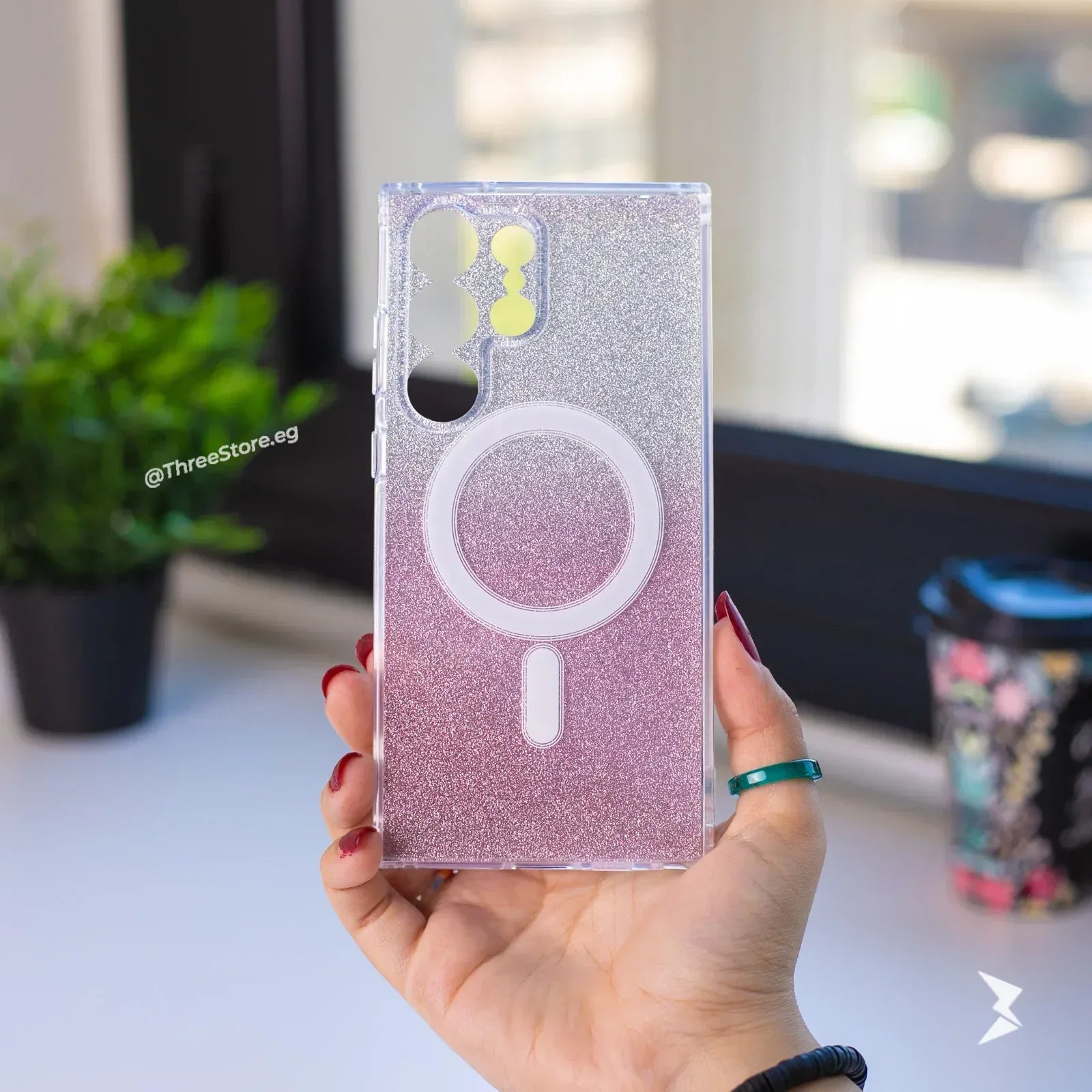 Shimmer Sparkle Case Samsung S23 Ultra - Three