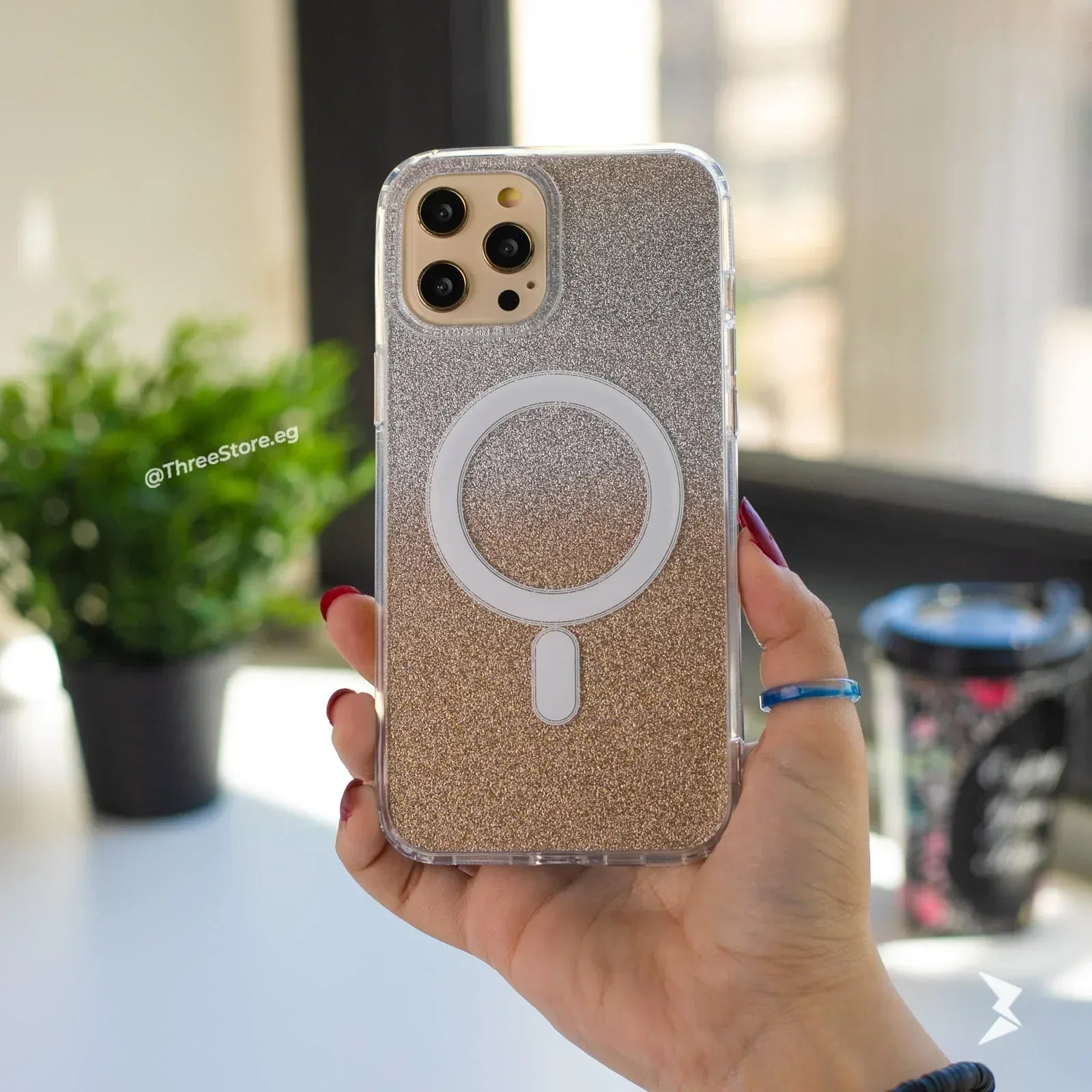 Shimmer Sparkle Case iPhone 14 Pro Max - Three