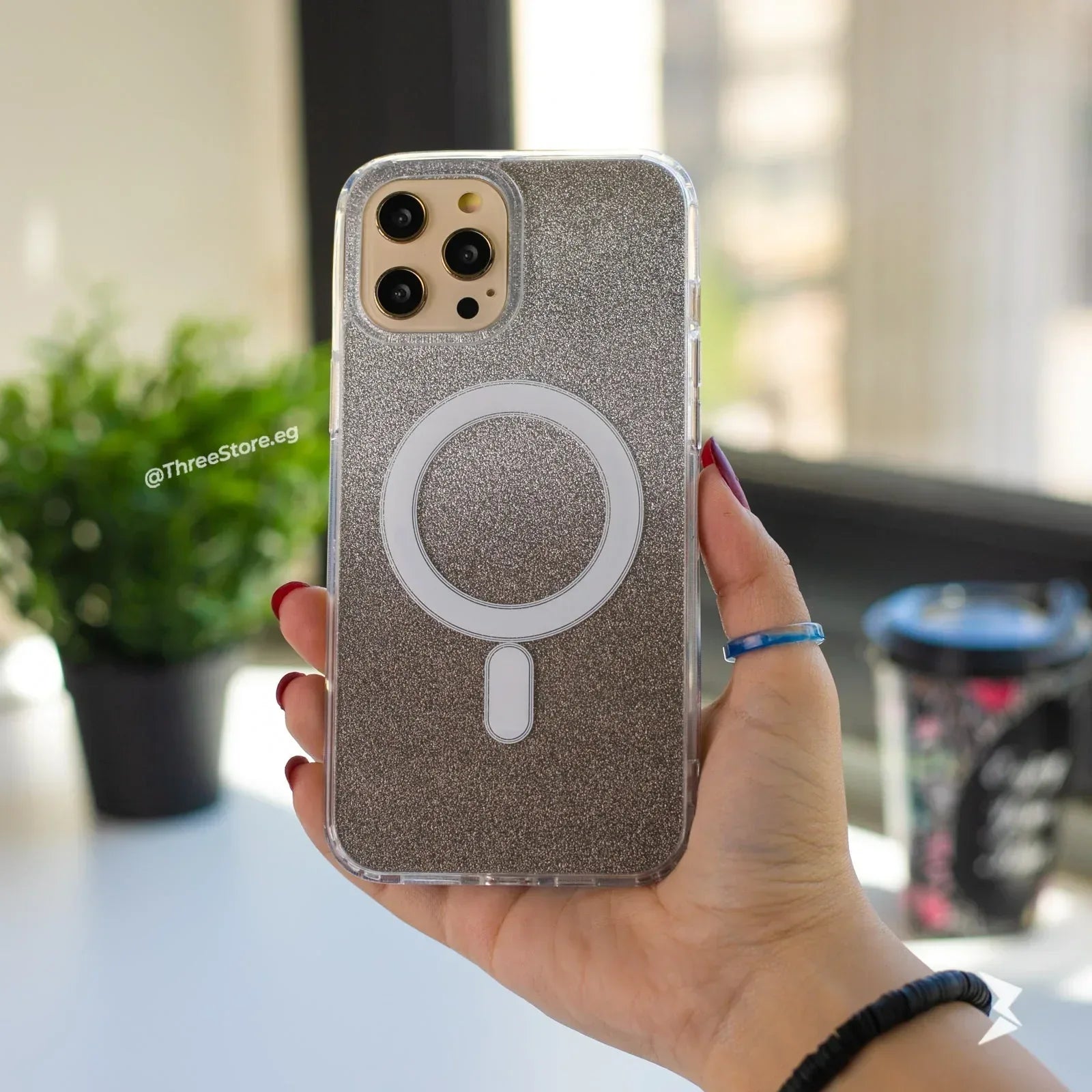 Shimmer Sparkle Case iPhone 14 Pro Max - Three