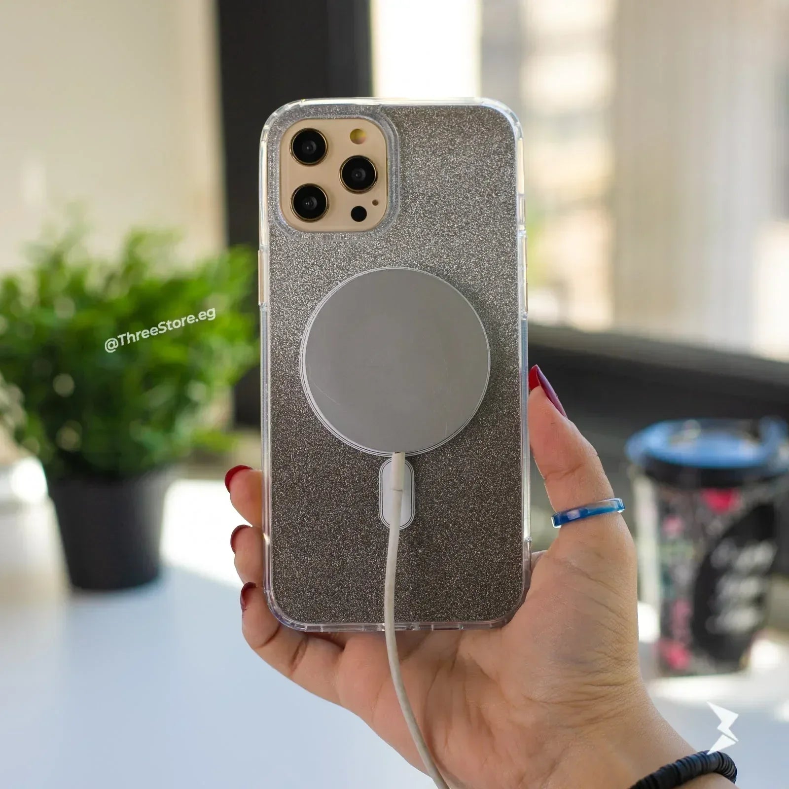 Shimmer Sparkle Case iPhone 13 Pro Max - Three