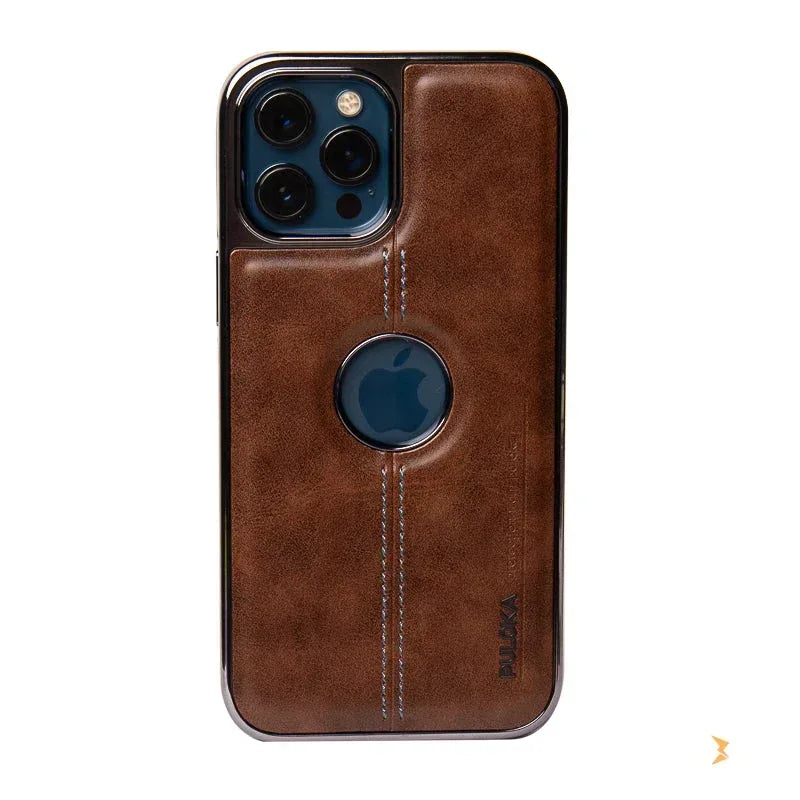 Puloka Superb Leather Case iPhone 14 Pro Max - Three