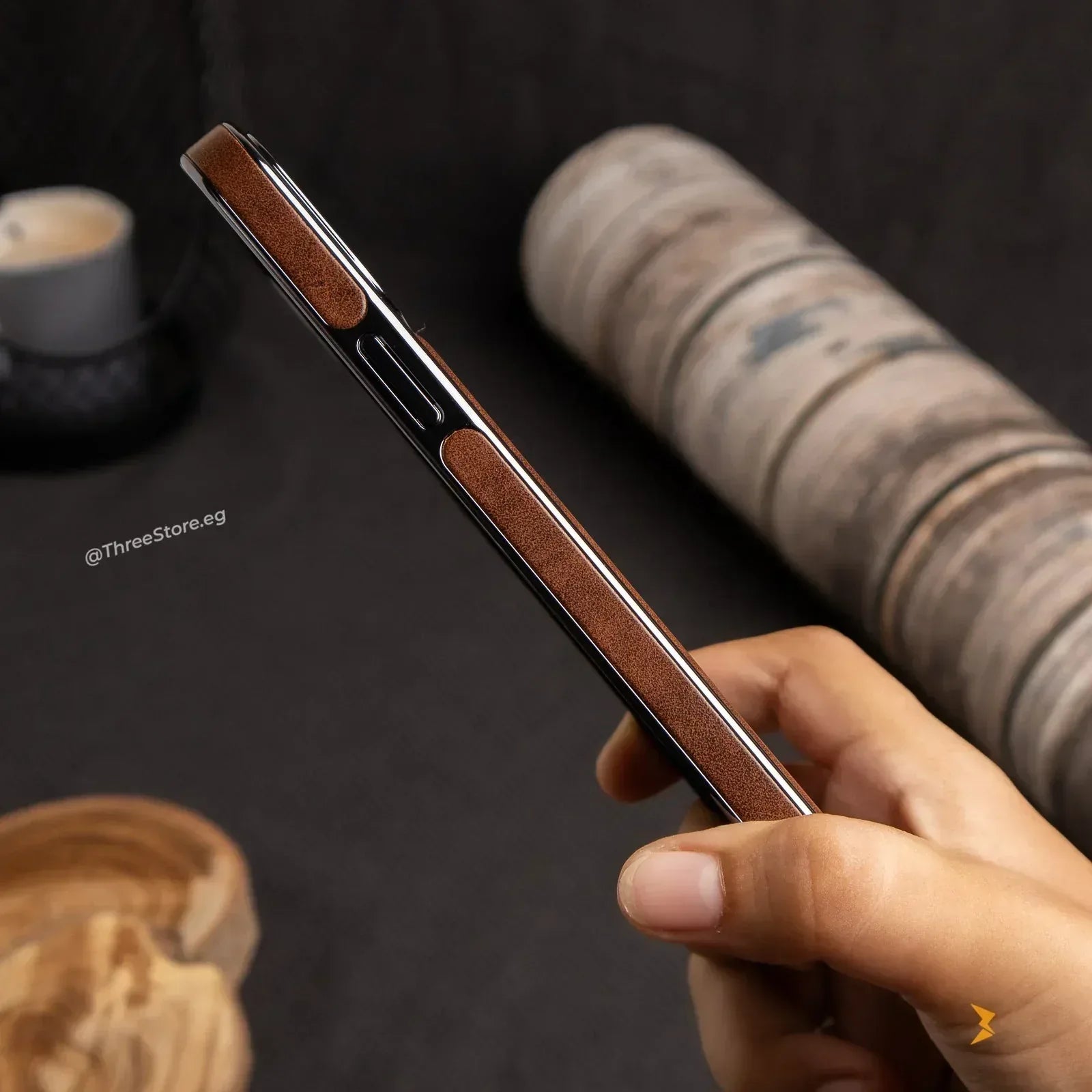 Puloka Superb Leather Case iPhone 14 Pro Max - Three