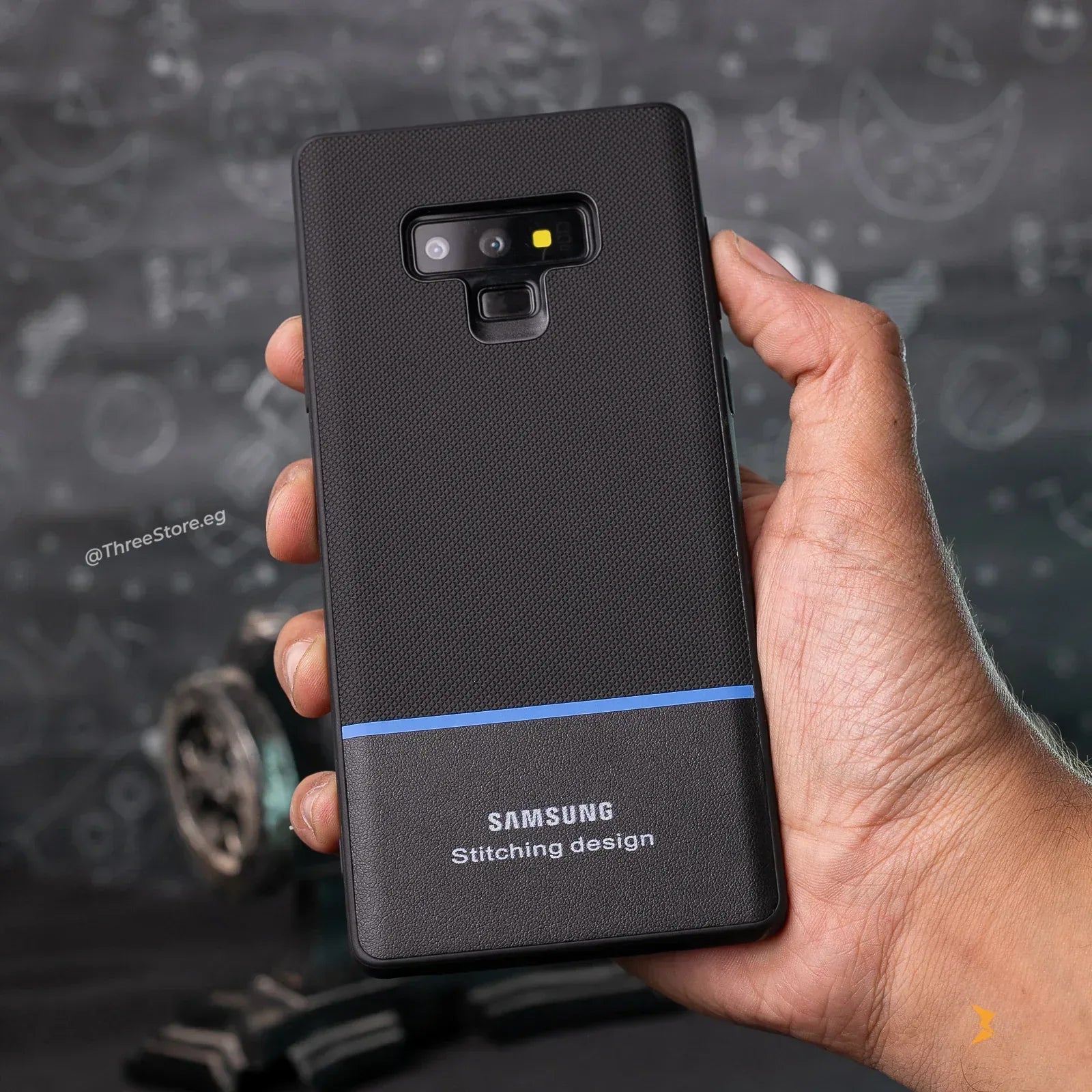 Color Line Leather Case Samsung Note 9 - Three