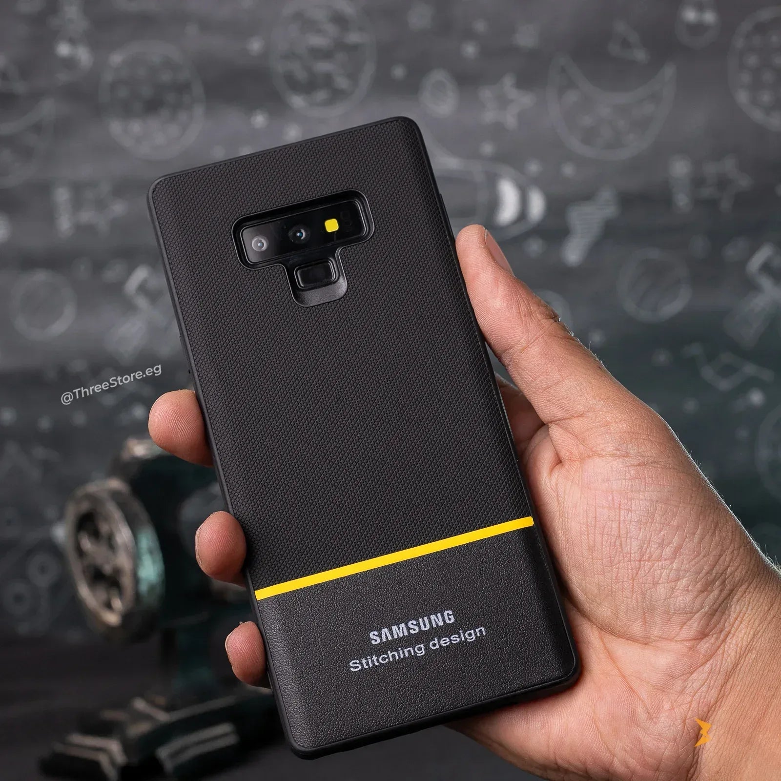 Color Line Leather Case Samsung Note 9 - Three