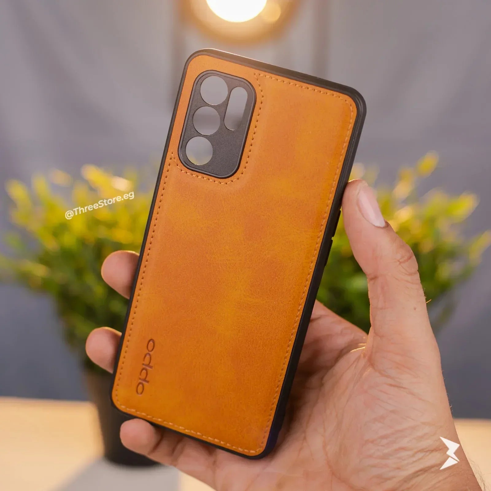 Cradle Leather Case Oppo Reno 6 4G - Three