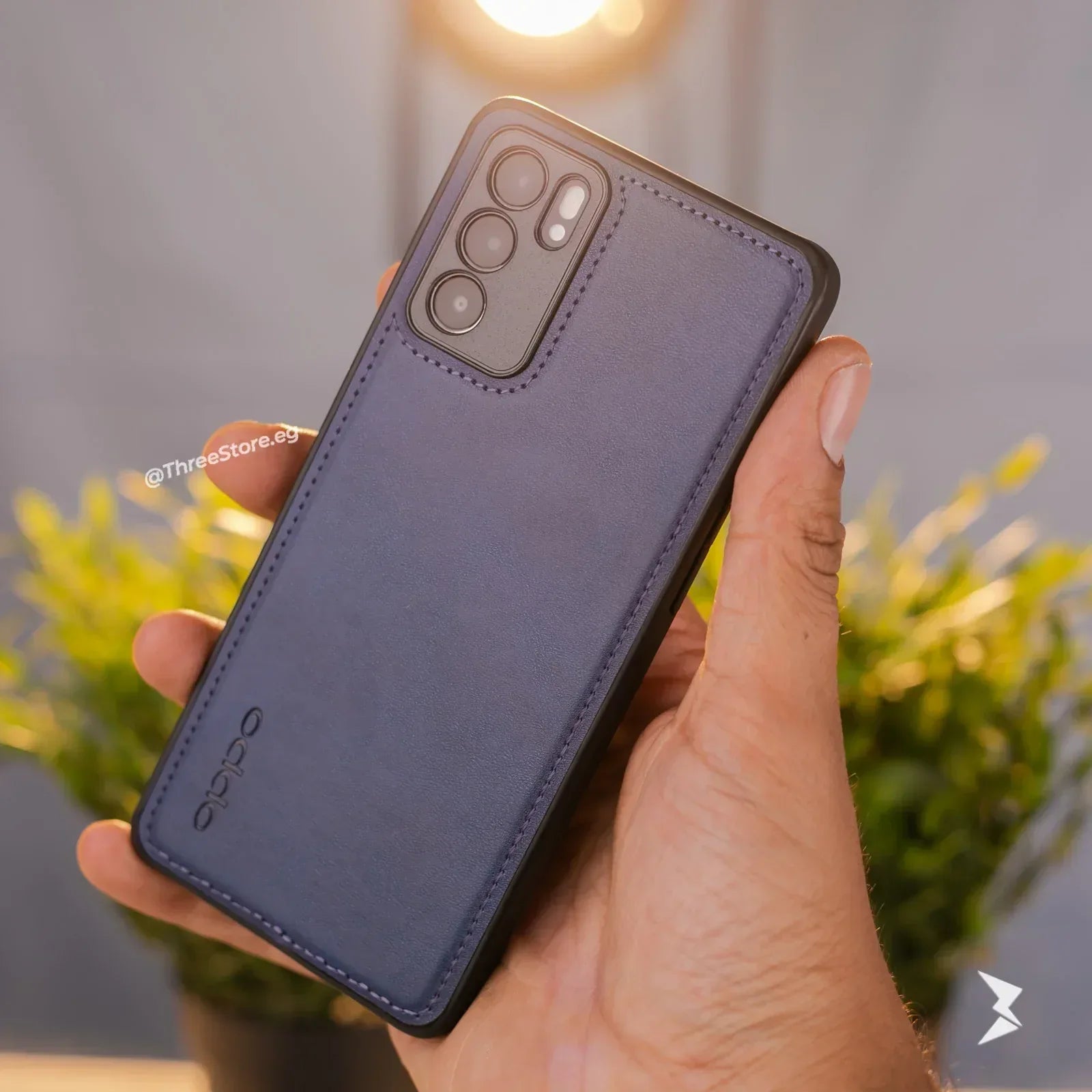 Cradle Leather Case Oppo Reno 6 5g - Three
