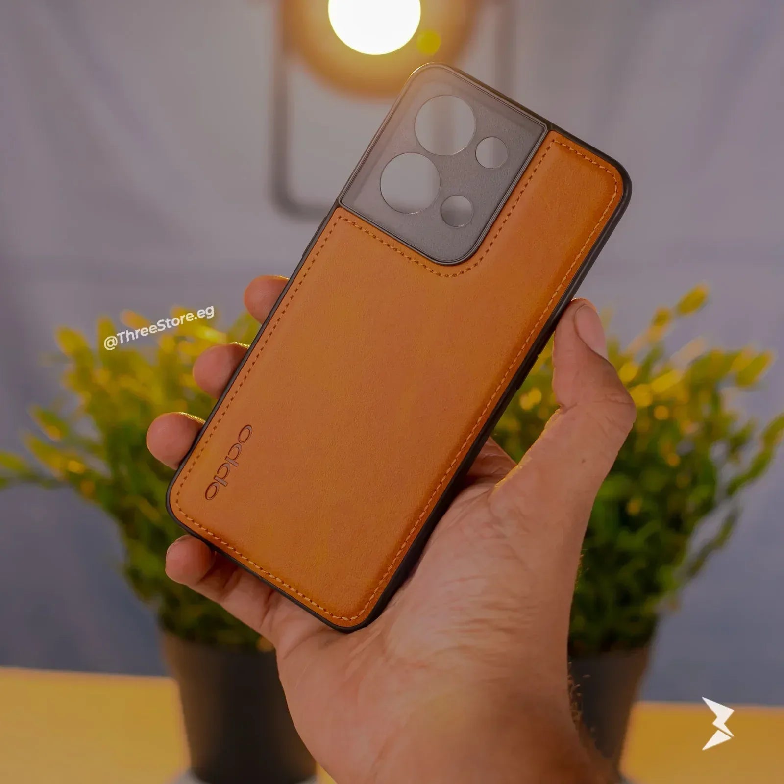 Cradle Leather Case Oppo Reno 8 5G - Three