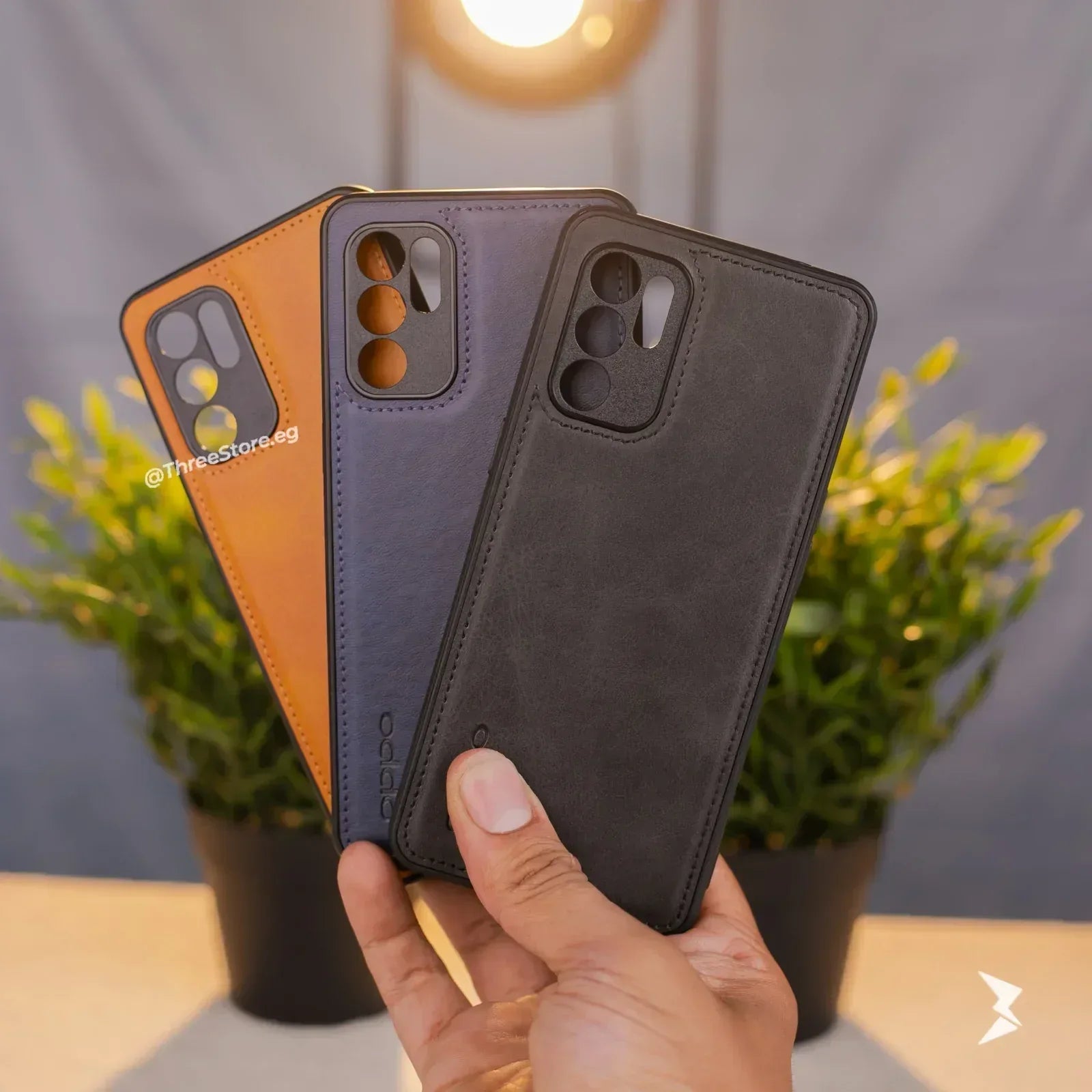 Cradle Leather Case Oppo Reno 6 4G - Three