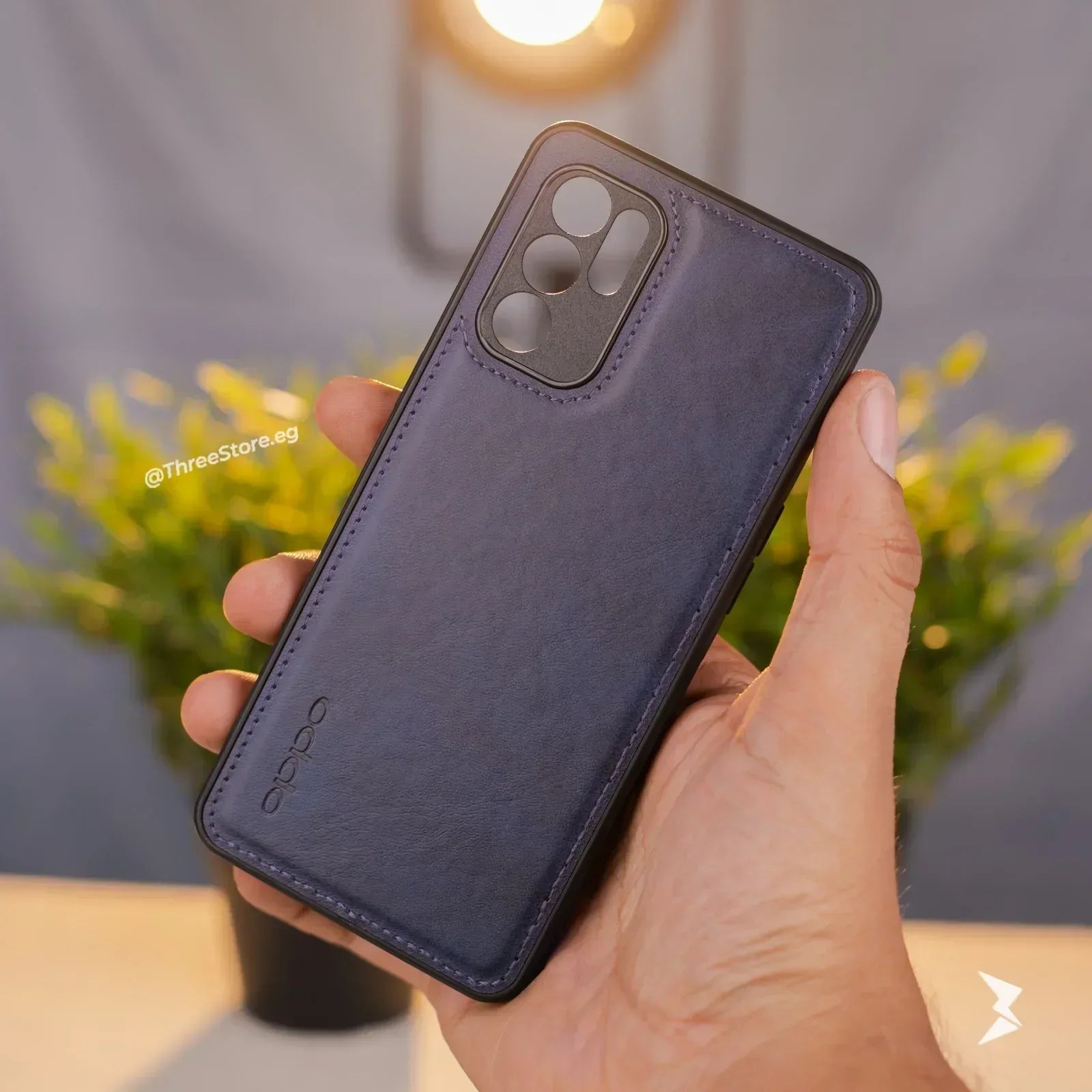 Cradle Leather Case Oppo Reno 6 4G - Three