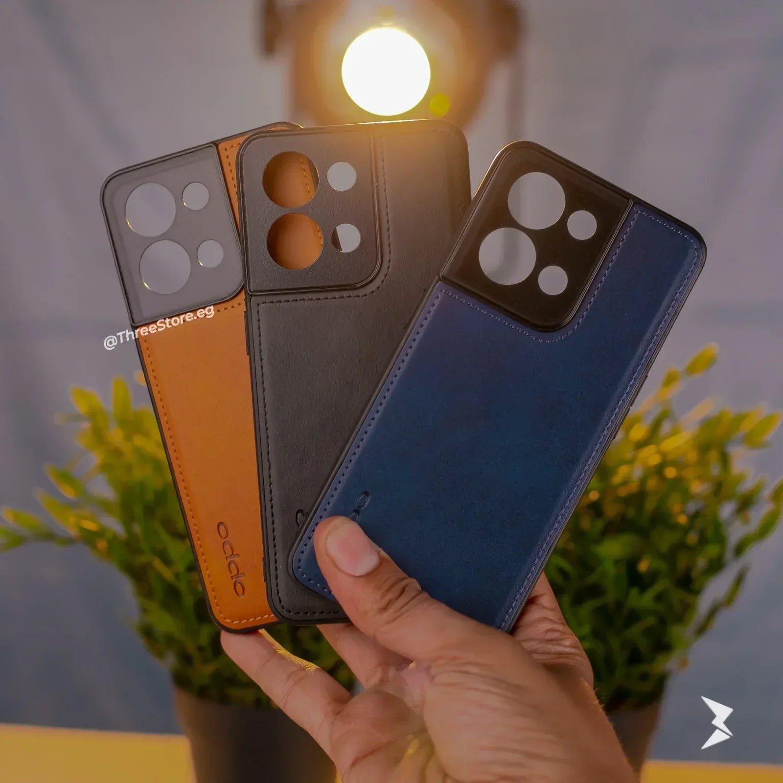 Cradle Leather Case Oppo Reno 8 5G - Three