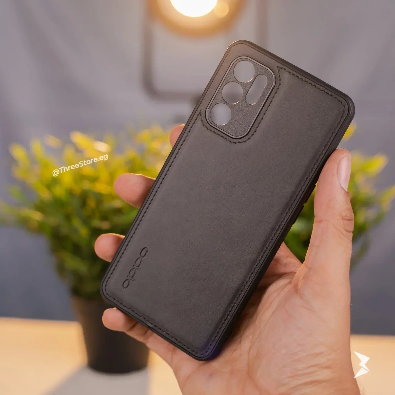 Cradle Leather Case Oppo Reno 6 4G - Three