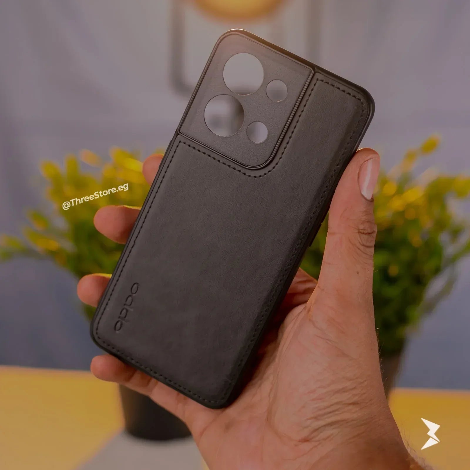 Cradle Leather Case Oppo Reno 8 5G - Three