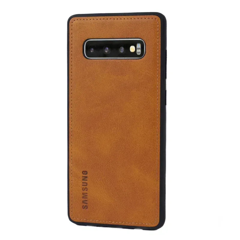 Cradle Leather Case Samsung S10 Plus - Three