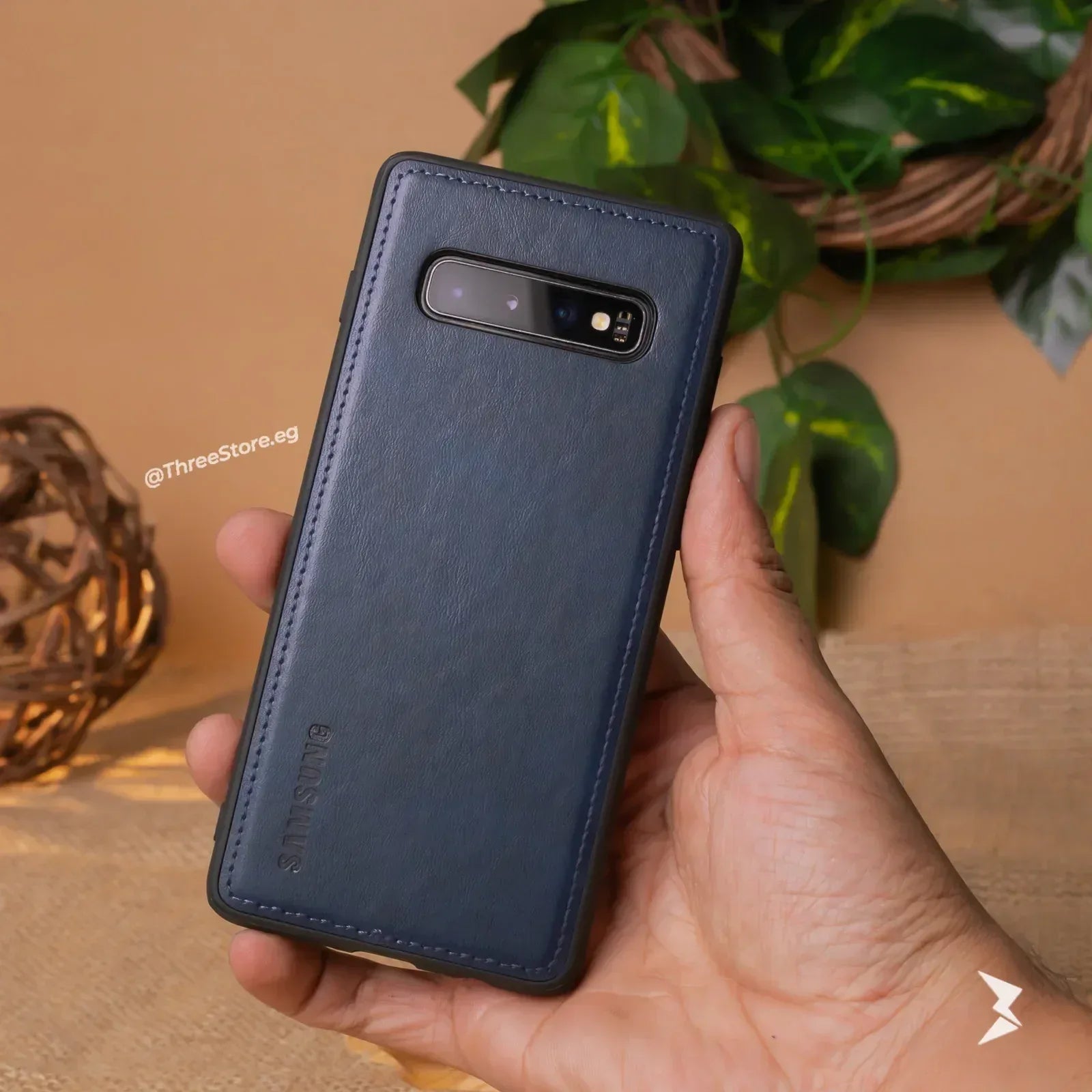 Cradle Leather Case Samsung S10 Plus - Three