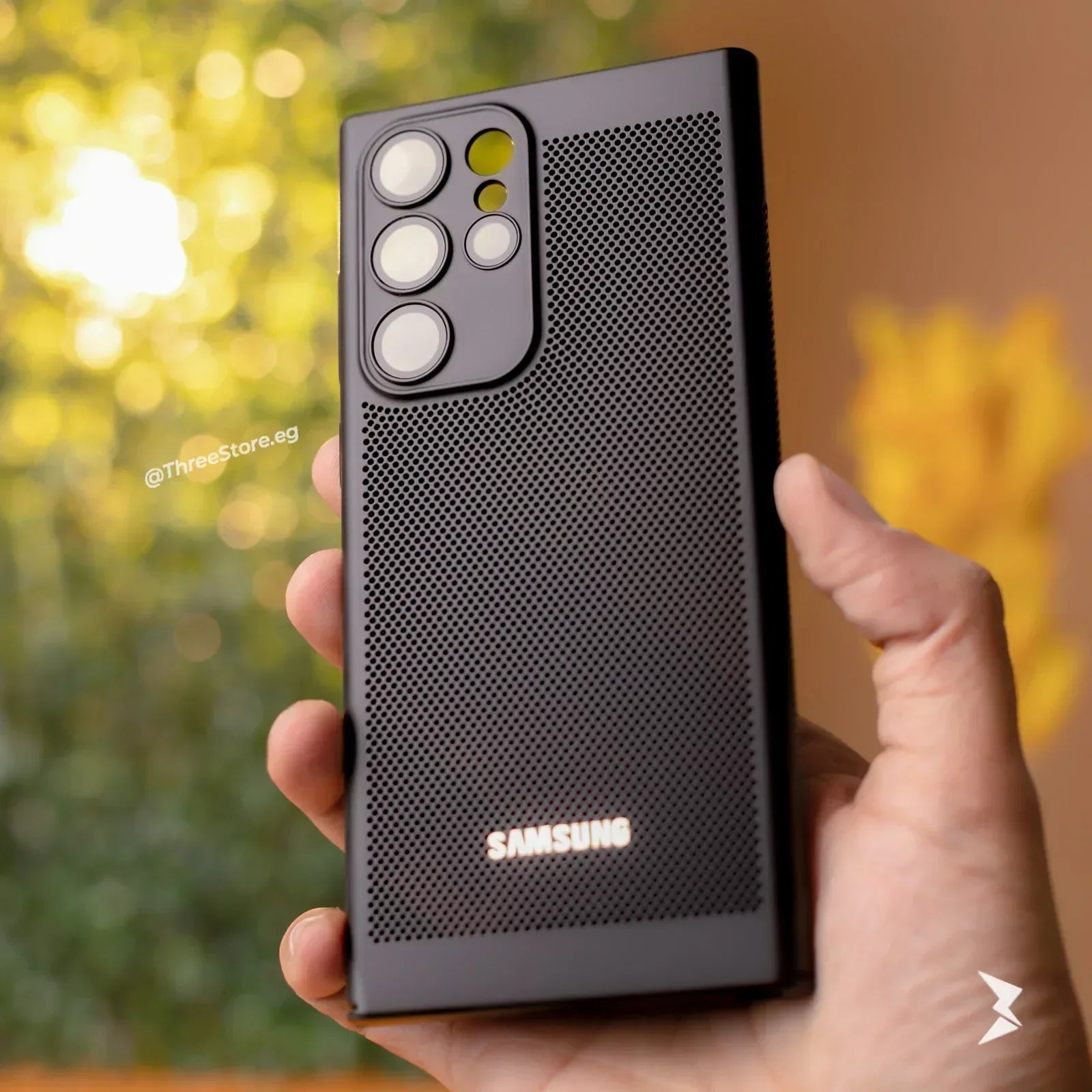 Grid Cooling Case Samsung S23 Ultra - Three