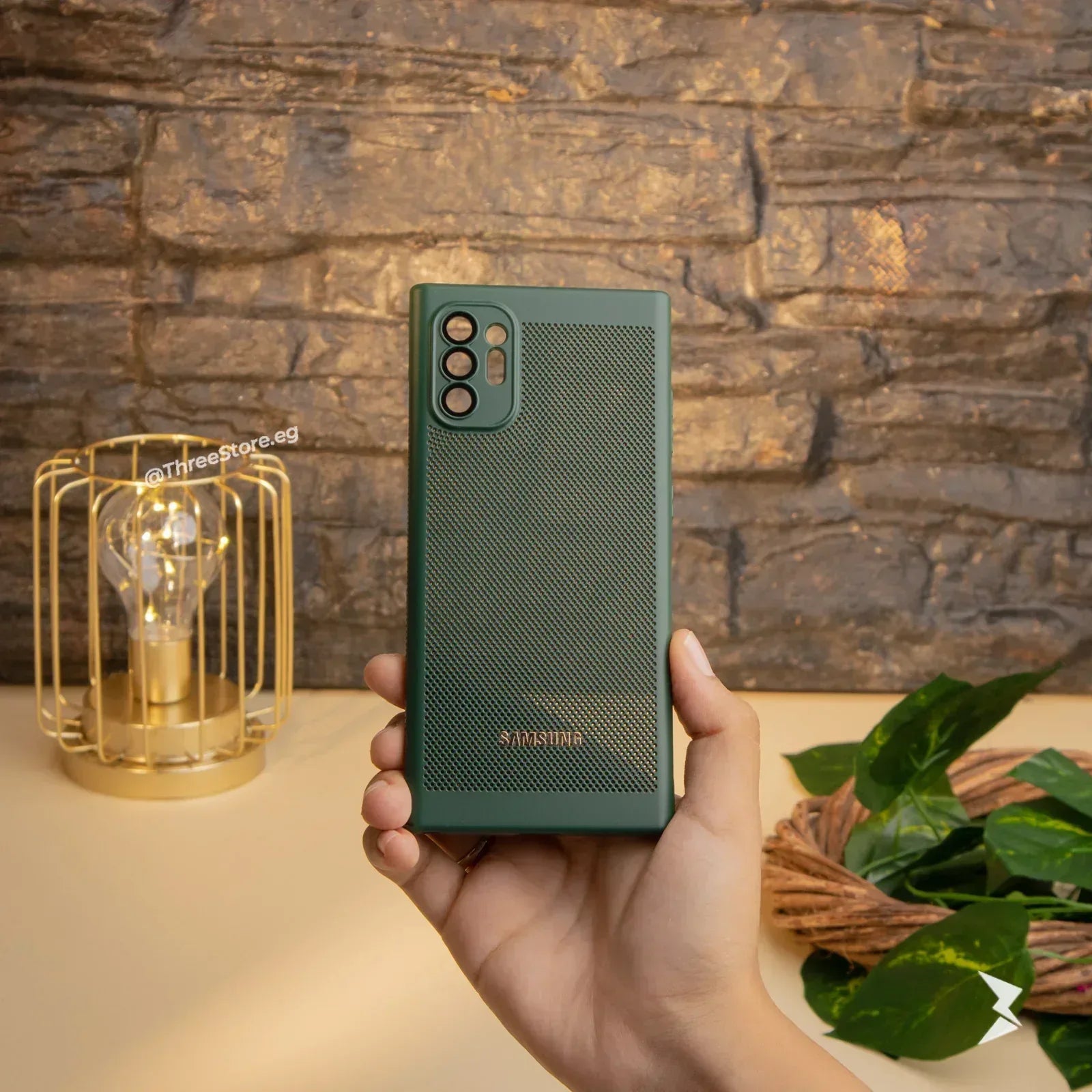 Grid Cooling Case Samsung Note 10 Plus - Three