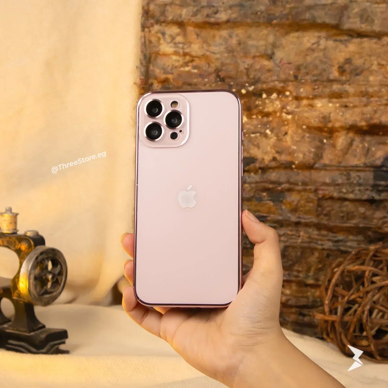 AG Bright Frame Case iPhone 12 Pro Max - Three