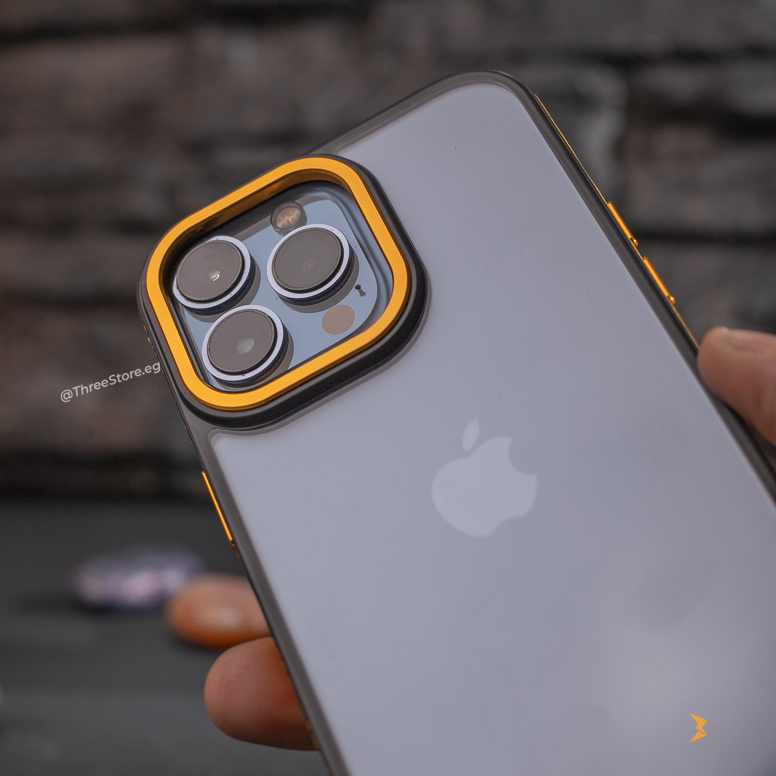 Desert Leather Frame Case iPhone 14 Pro Max