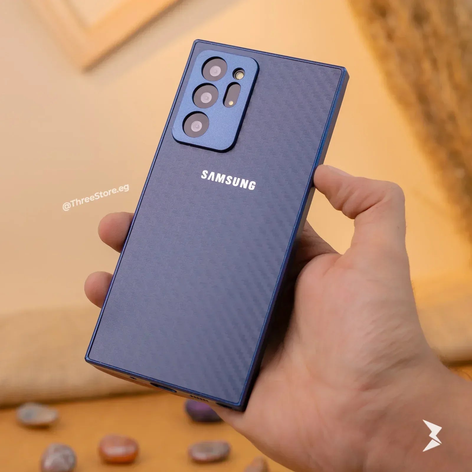 Fashion Carbon Case Samsung Note 20 Ultra - Three