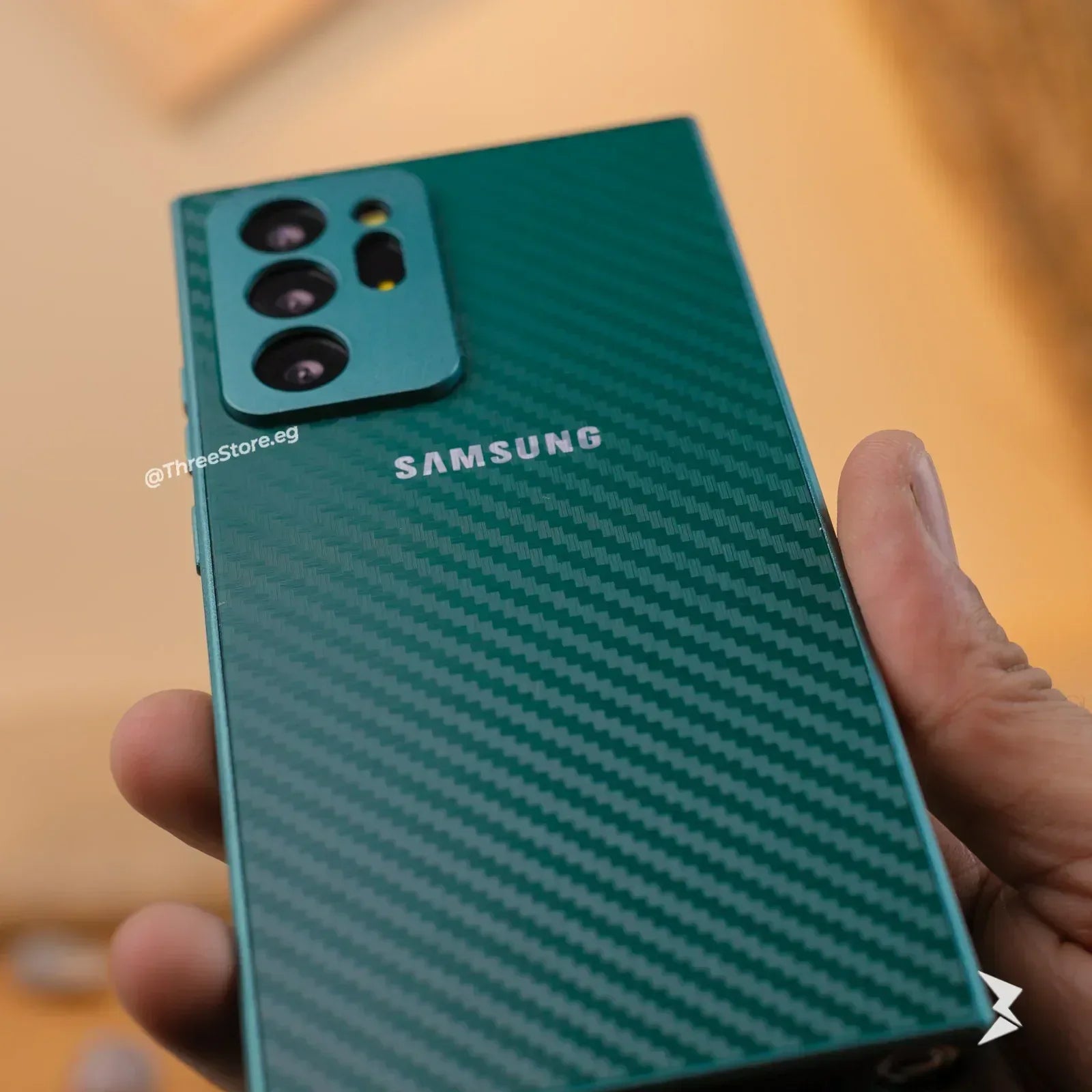 Fashion Carbon Case Samsung Note 20 Ultra - Three