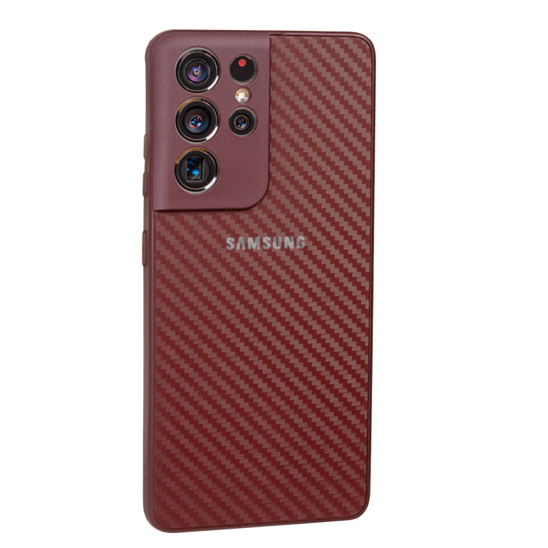 Fashion Carbon Case Samsung S21 Ultra