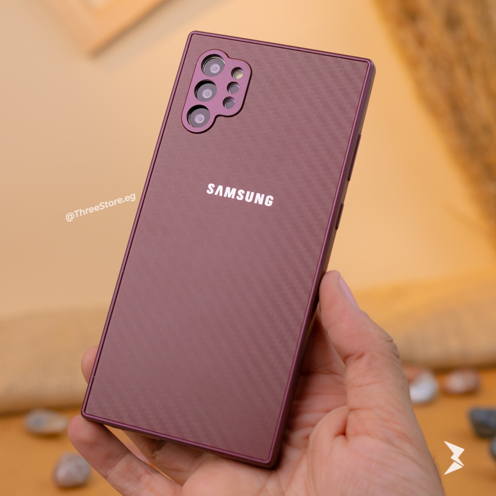 Fashion Carbon Case Samsung Note 10 Plus