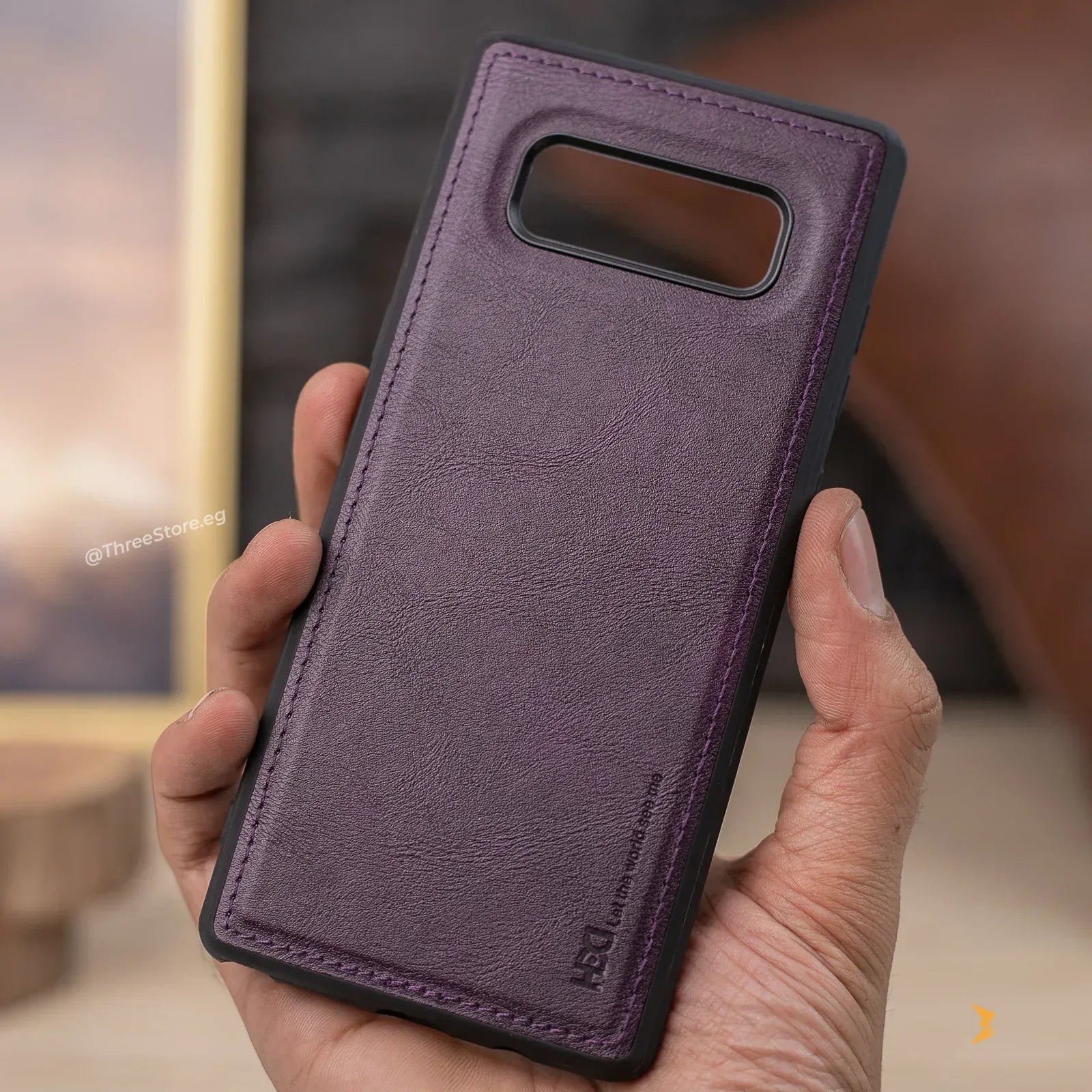 HDD Leather Case Samsung Note 8 - Three