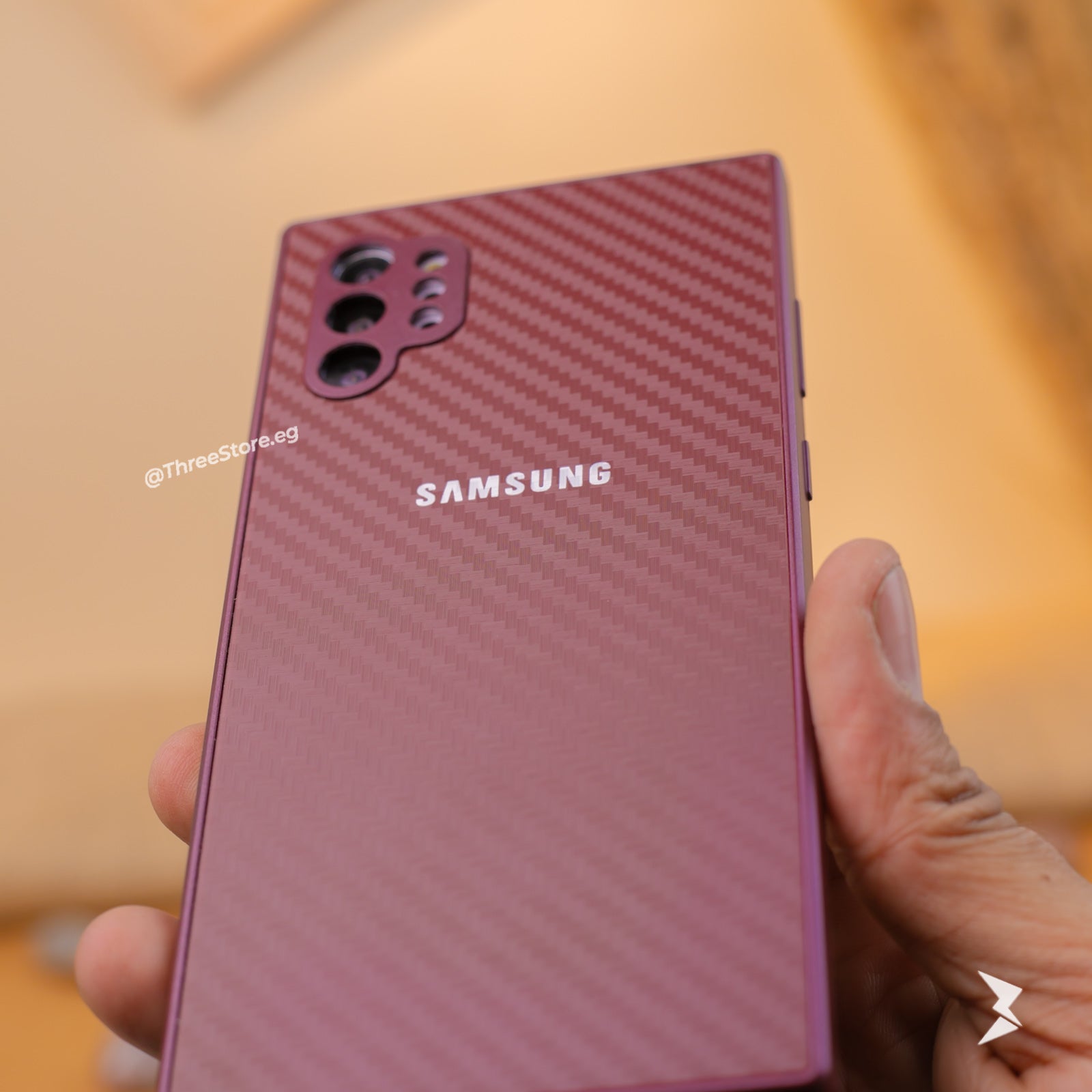 Fashion Carbon Case Samsung Note 10 Plus