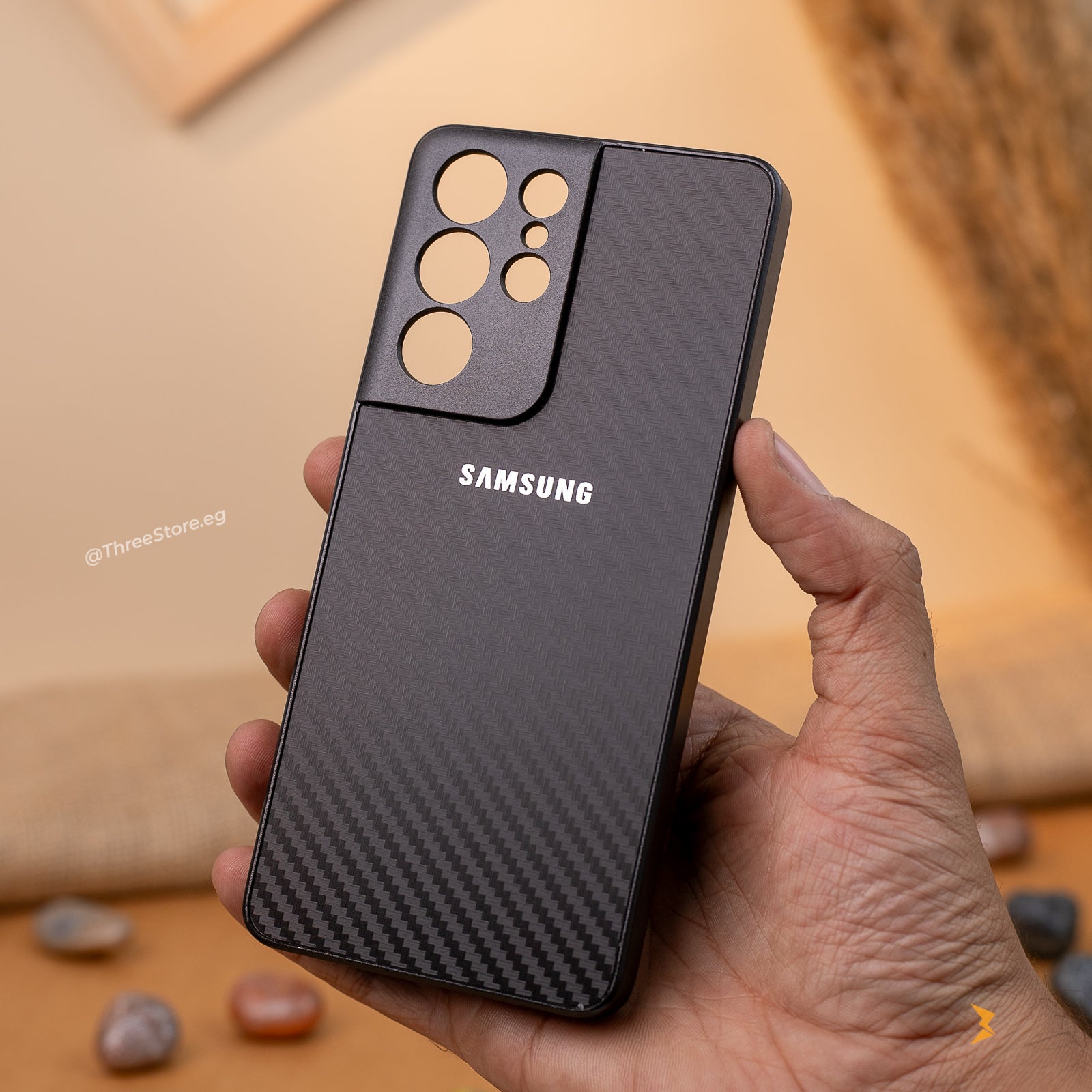 Fashion Carbon Case Samsung S21 Ultra