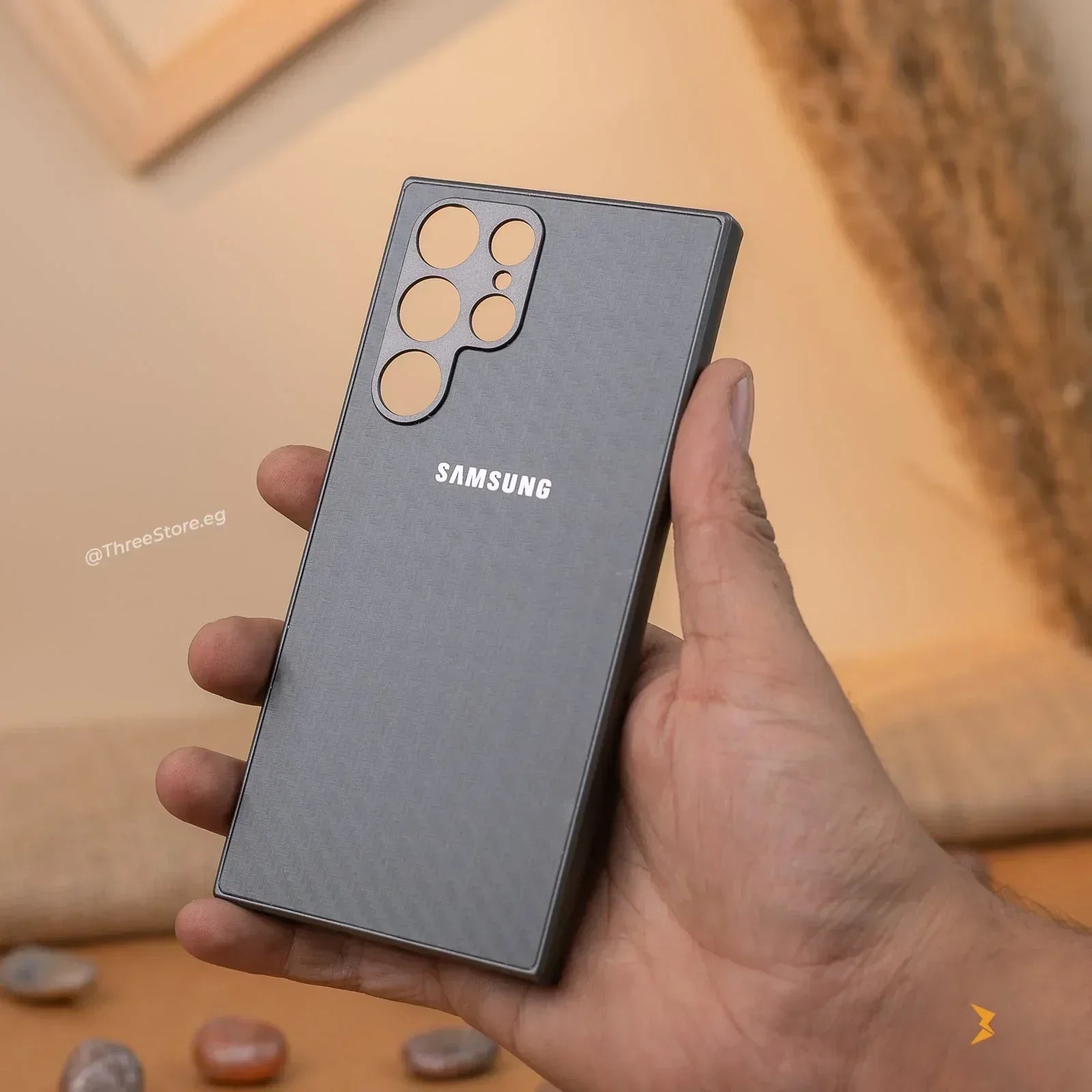 Fashion Carbon Case Samsung S23 Ultra - Three