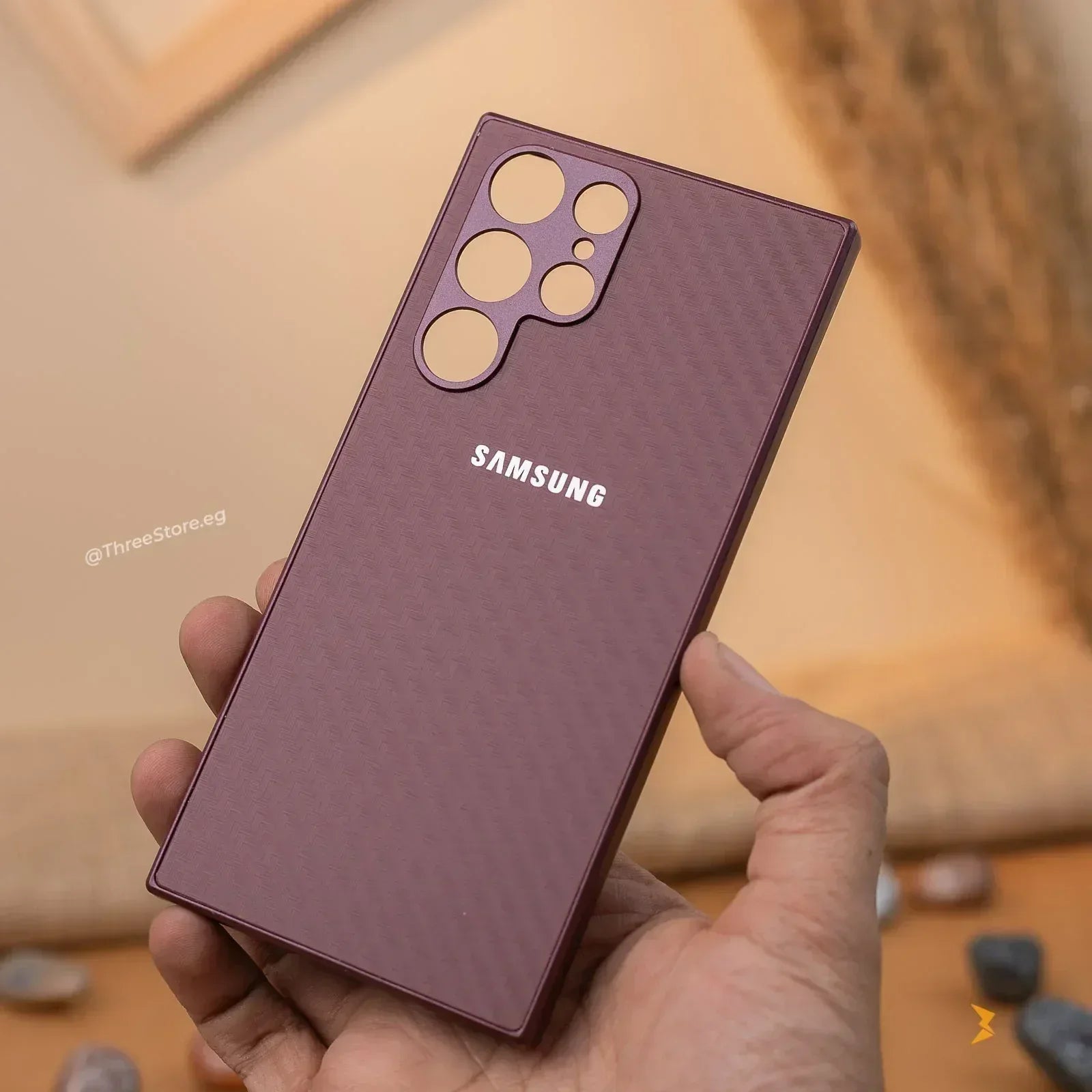 Fashion Carbon Case Samsung S23 Ultra - Three