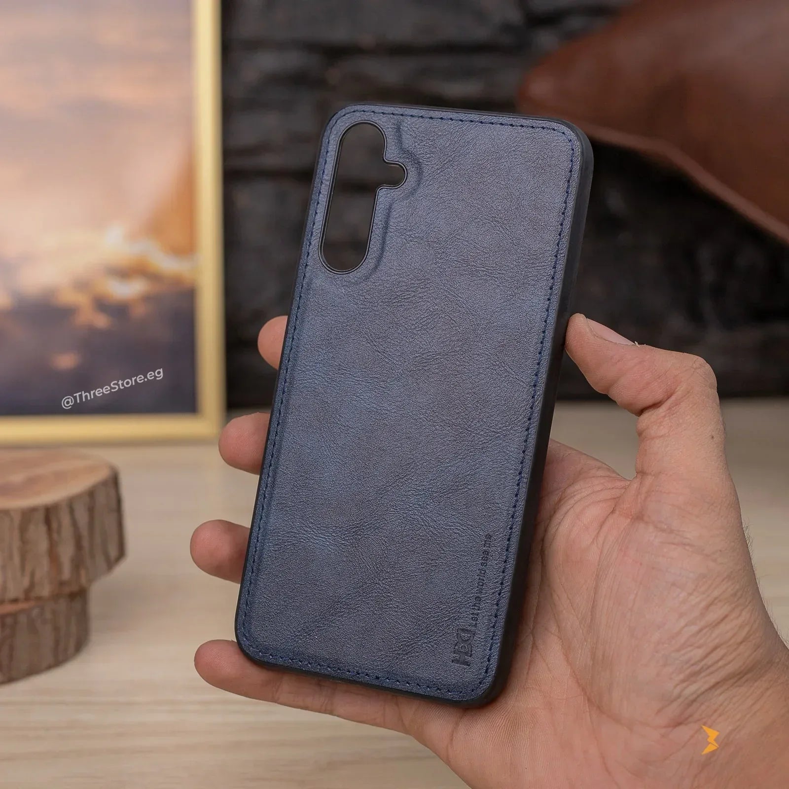 HDD Leather Case Samsung A54 - Three