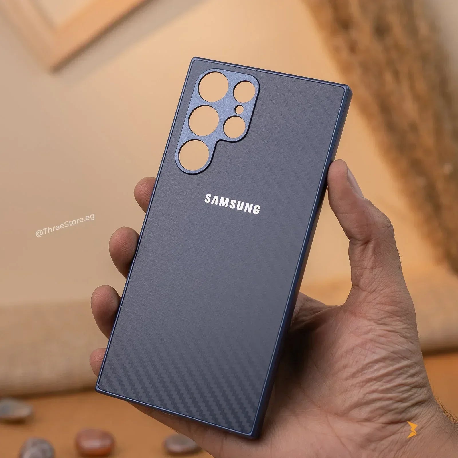 Fashion Carbon Case Samsung S23 Ultra - Three