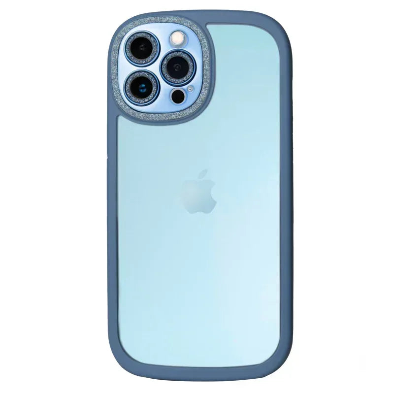 Glitter Frame Case iPhone 13 Pro Max - Three