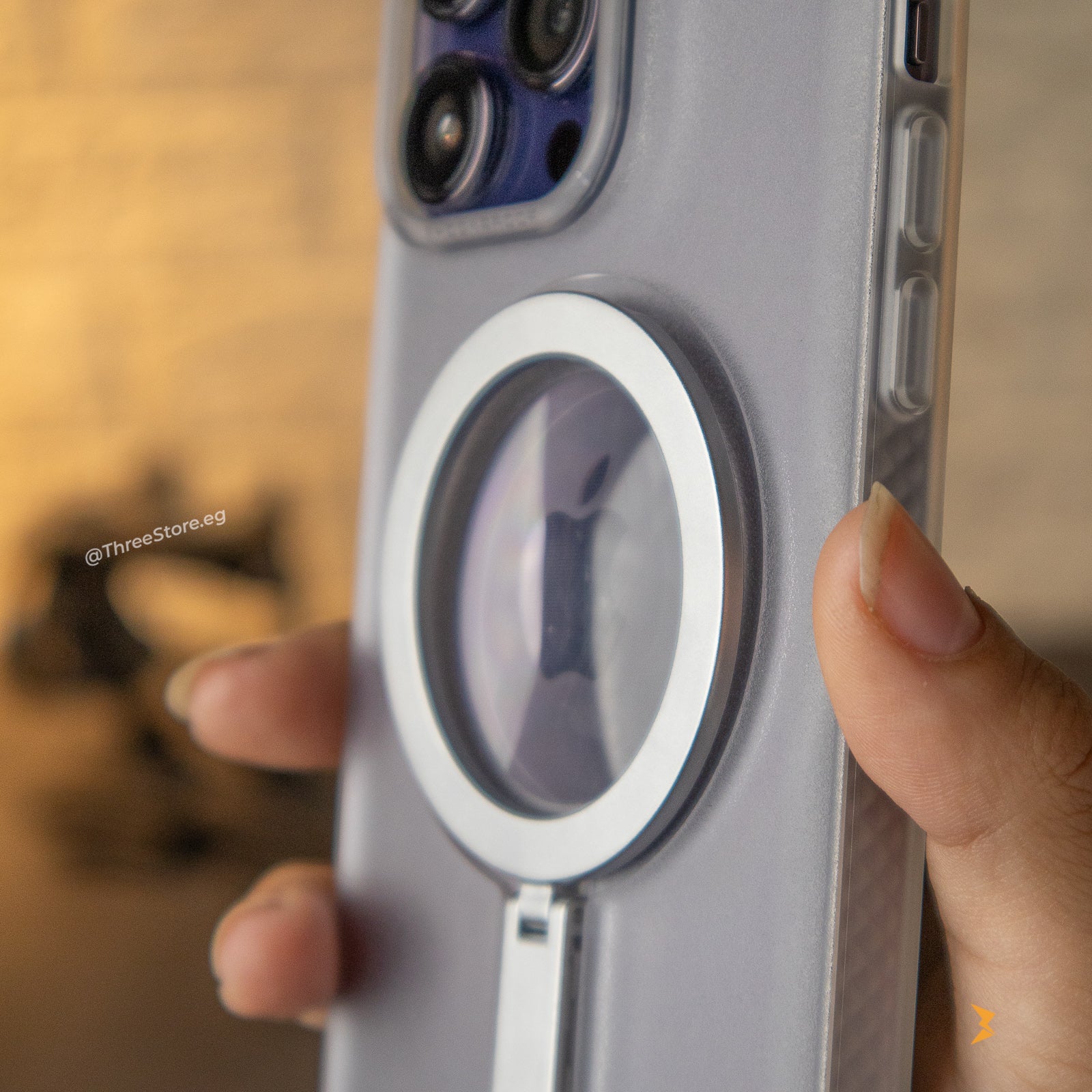Lanex MagSafe Metal Stand Case iPhone 15 Pro Max