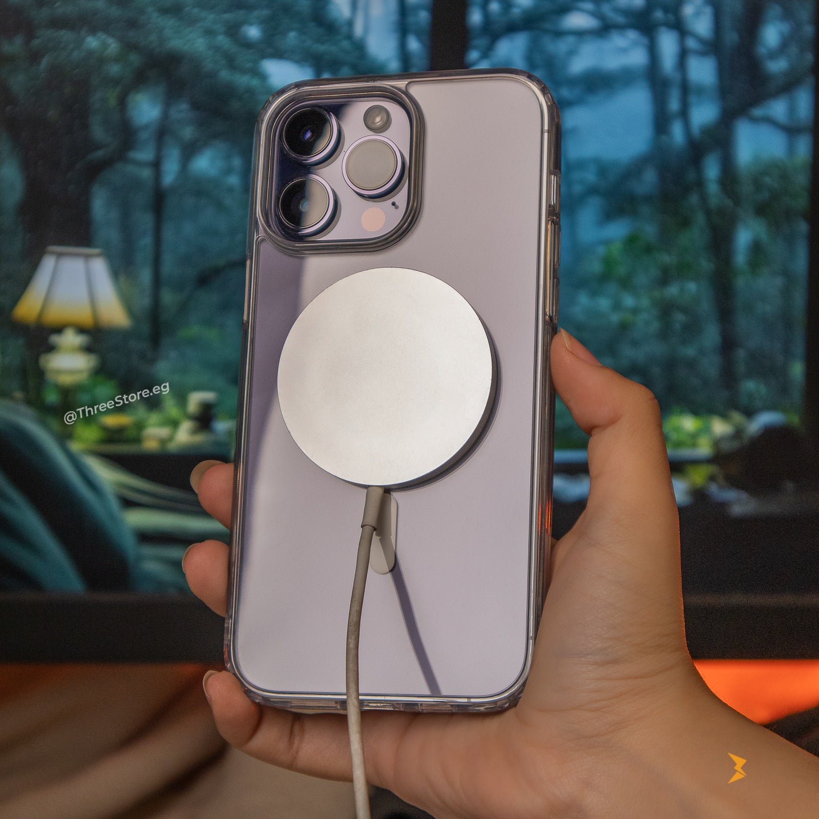 Lanex Transparent MagSafe Case iPhone 15 Pro Max