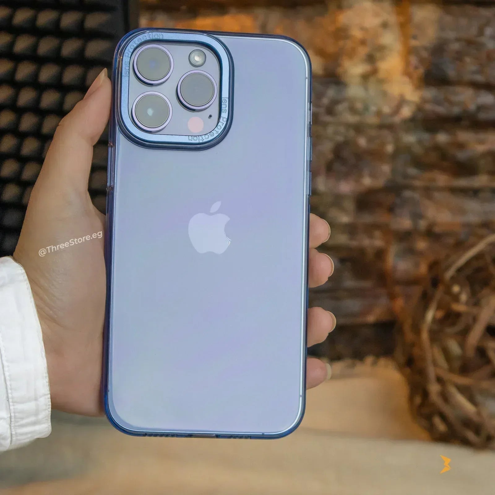Lanex Glaze Transparent Case iPhone 14 Pro Max - Three
