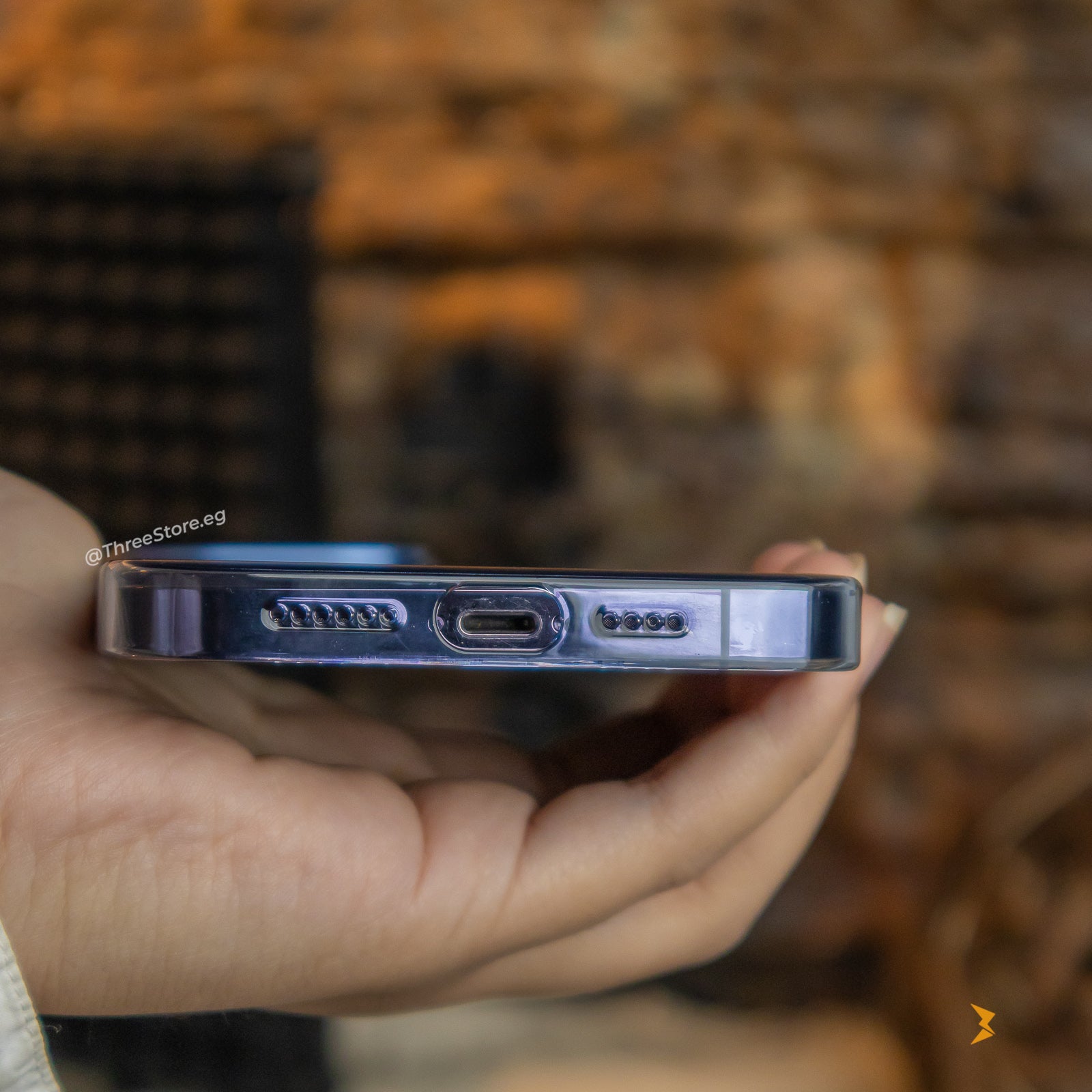 Lanex GlazeTransparent Case iPhone 15 Pro Max