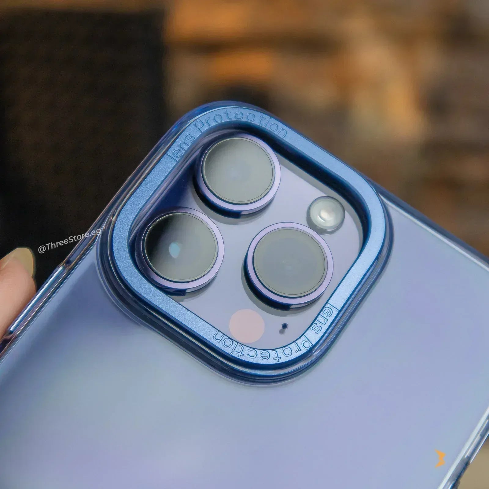 Lanex Glaze Transparent Case iPhone 14 Pro Max - Three