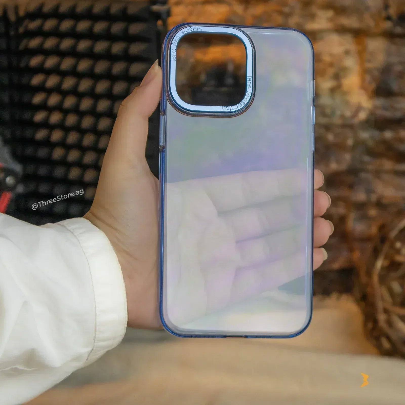 Lanex Glaze Transparent Case iPhone 14 Pro Max - Three