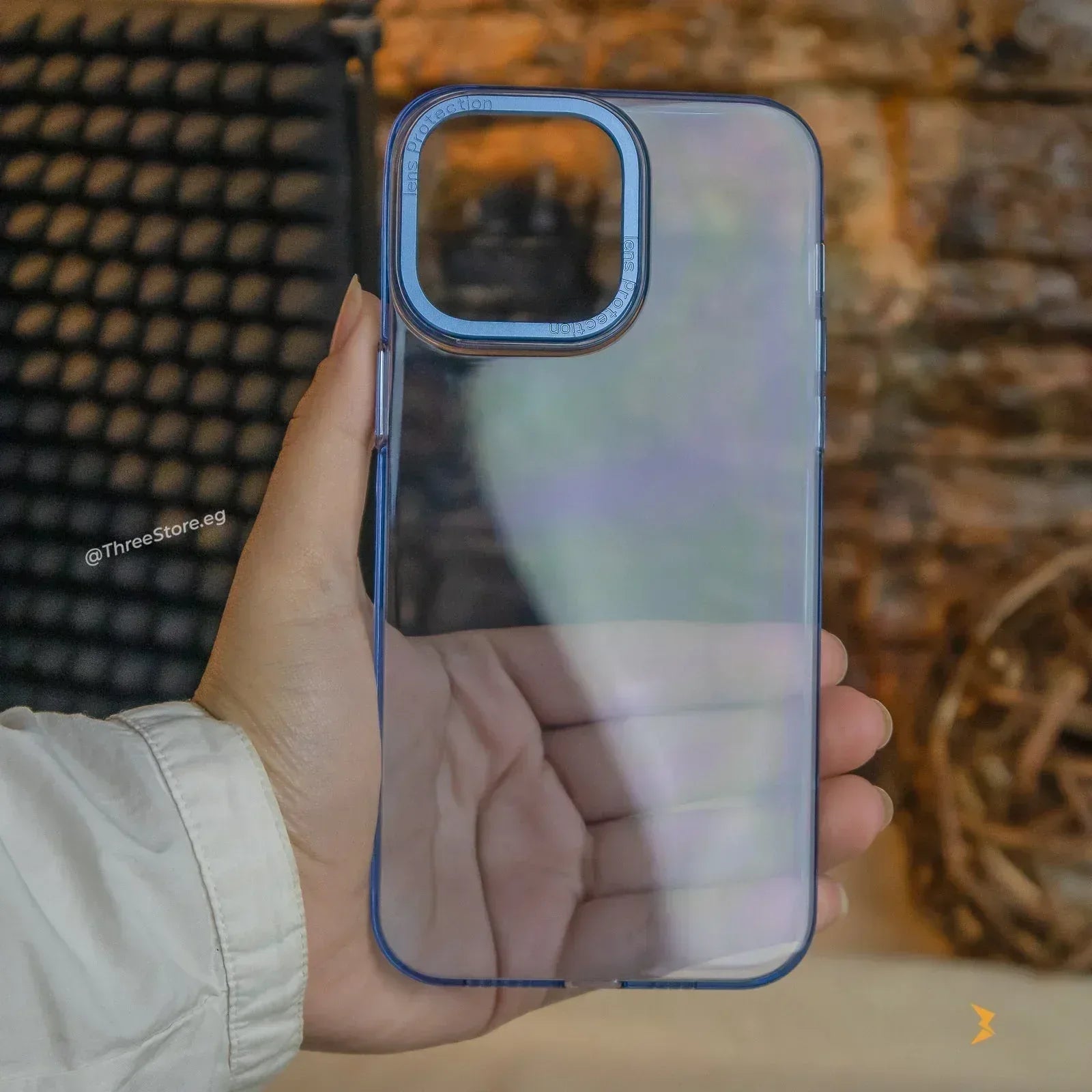 Lanex Glaze Transparent Case iPhone 14 Pro Max - Three