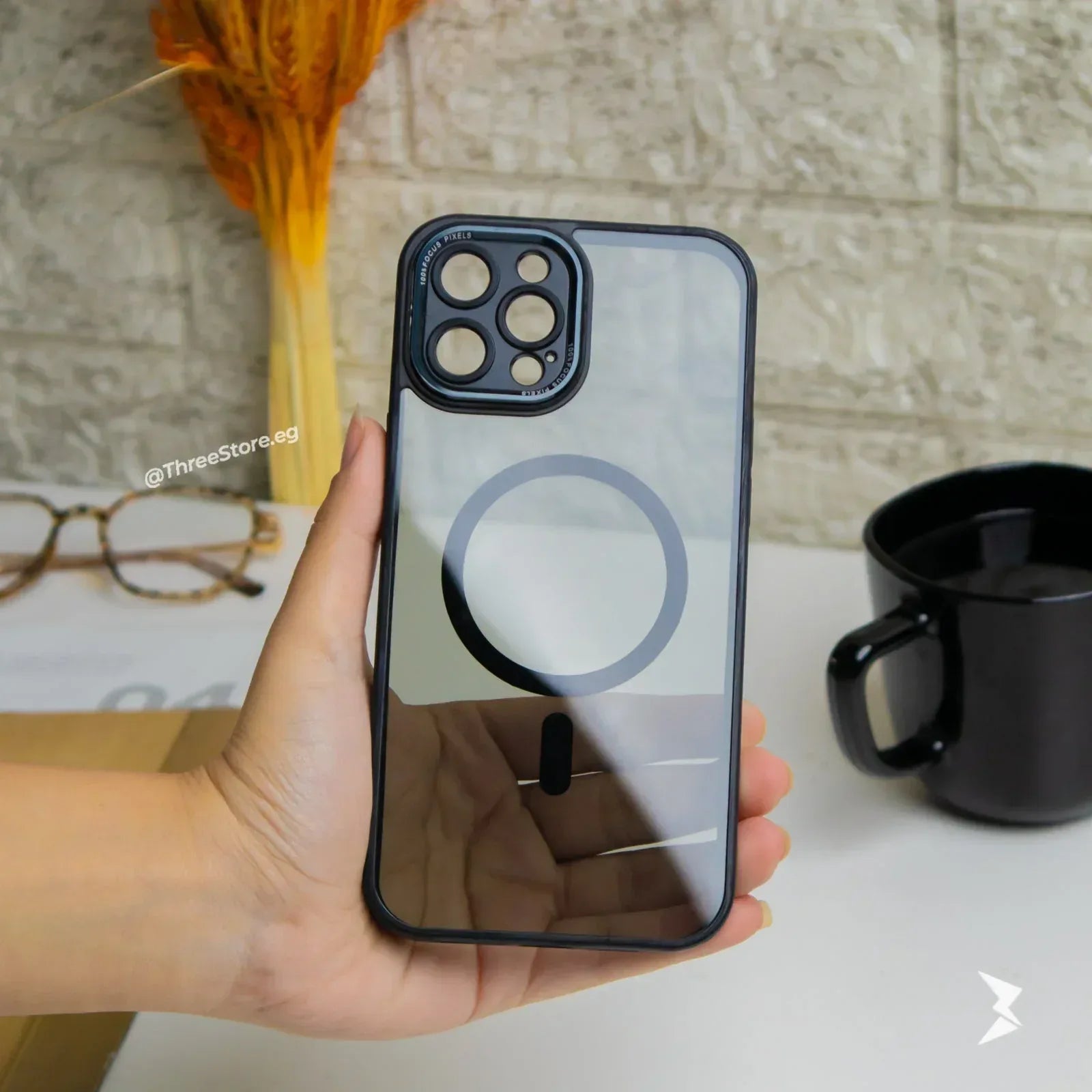 Unique Color Magsafe Case iPhone 13 - Three