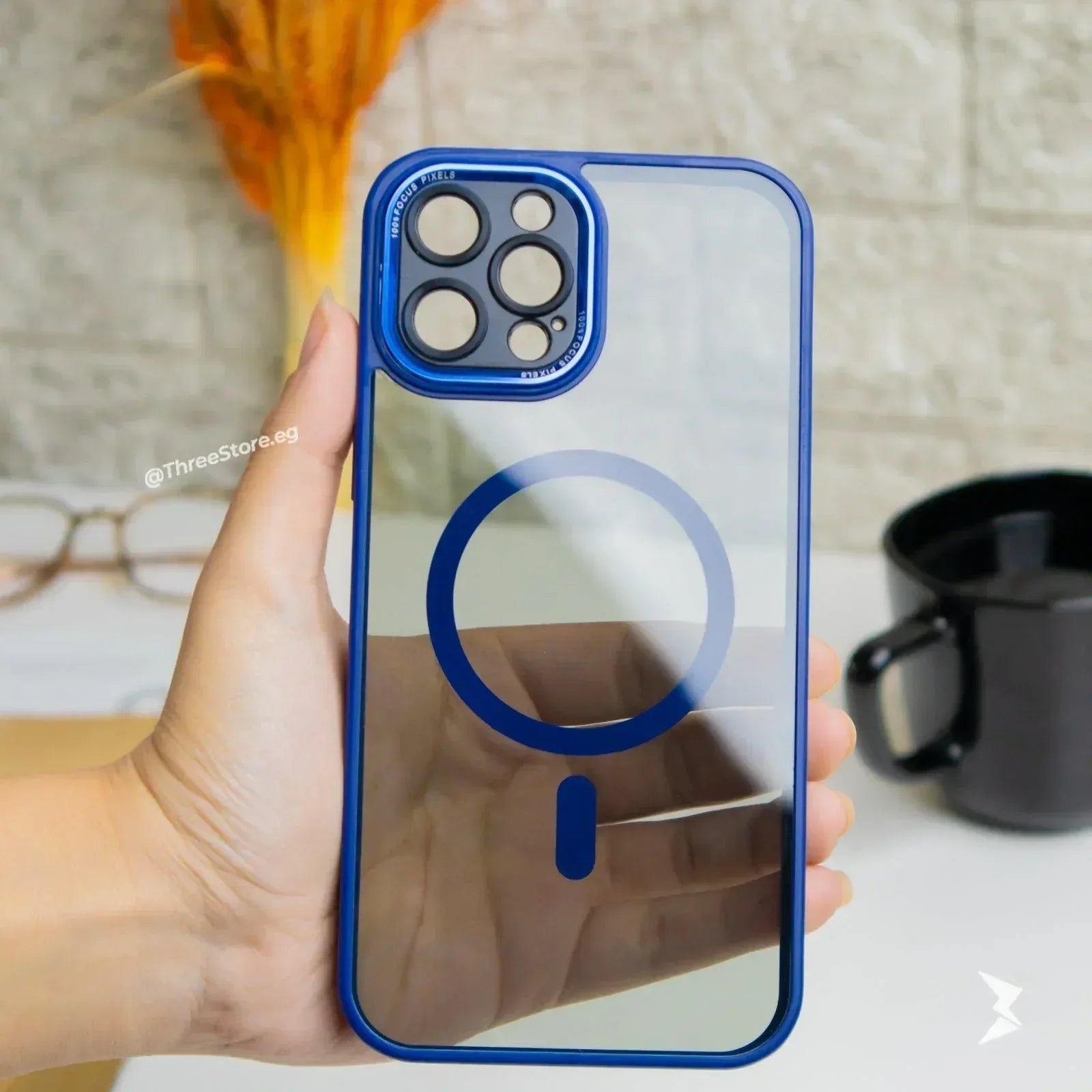Unique Color Magsafe Case iPhone 14 - Three